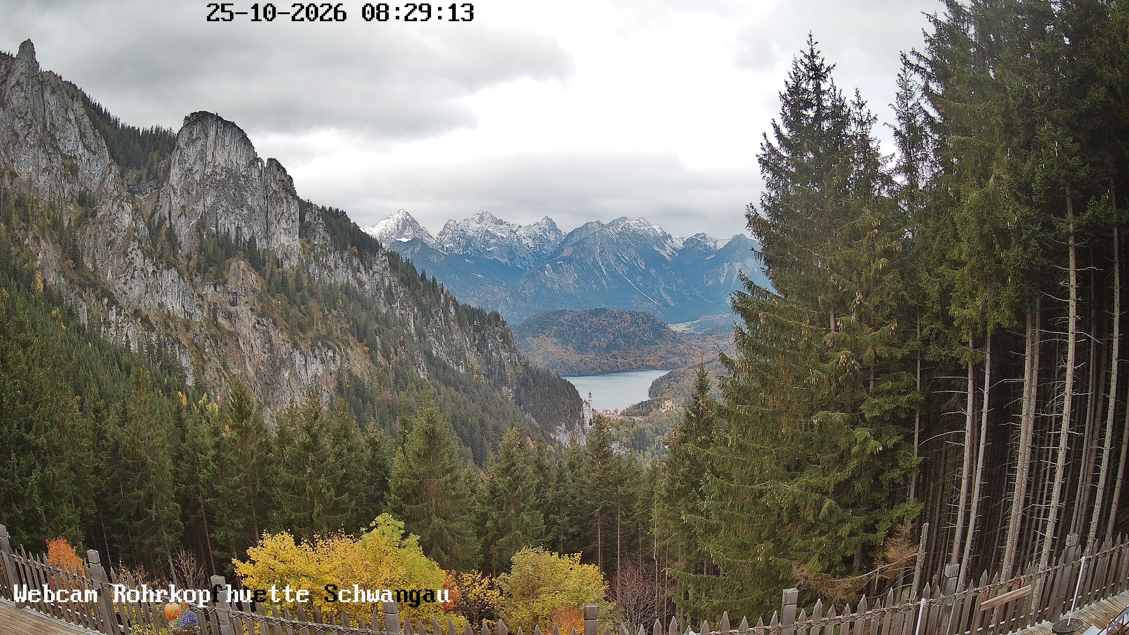 Archived image Webcam Panoramic sight of the Rohrkopfhütte