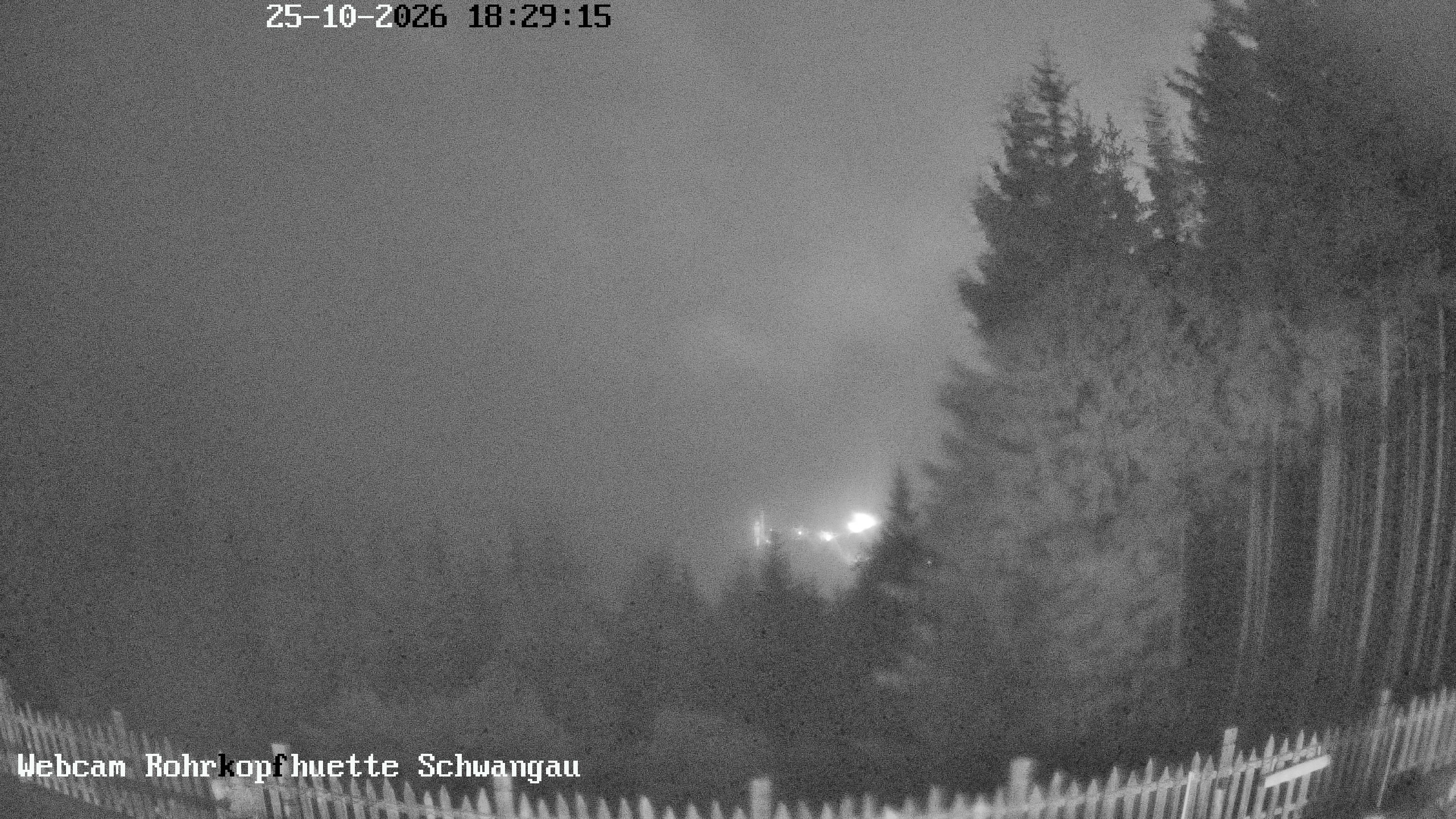 Archiv Foto Webcam Schwangau: Blick von der Rohrkopfhütte ins Tal
