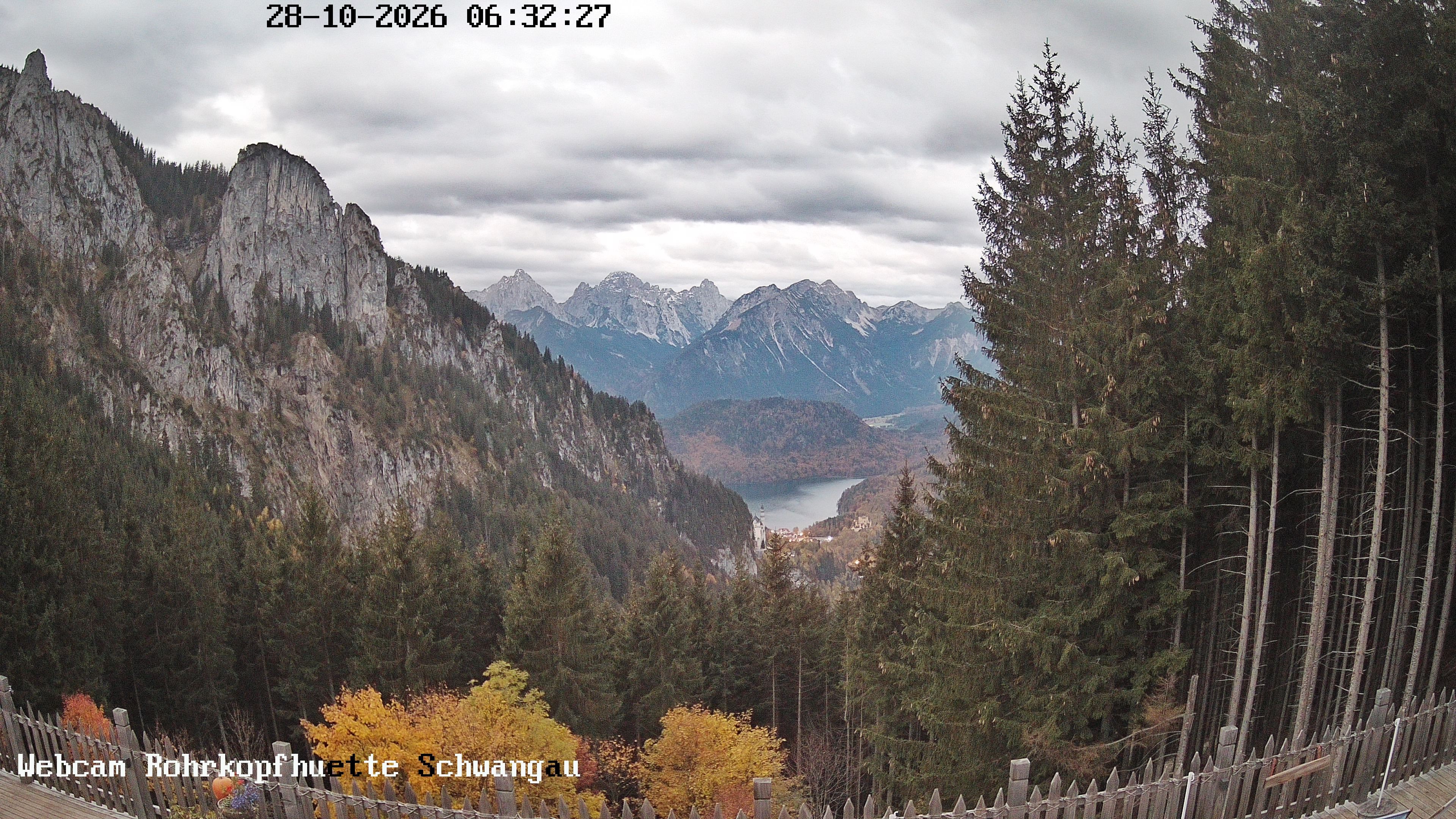 Archived image Webcam Panoramic sight of the Rohrkopfhütte