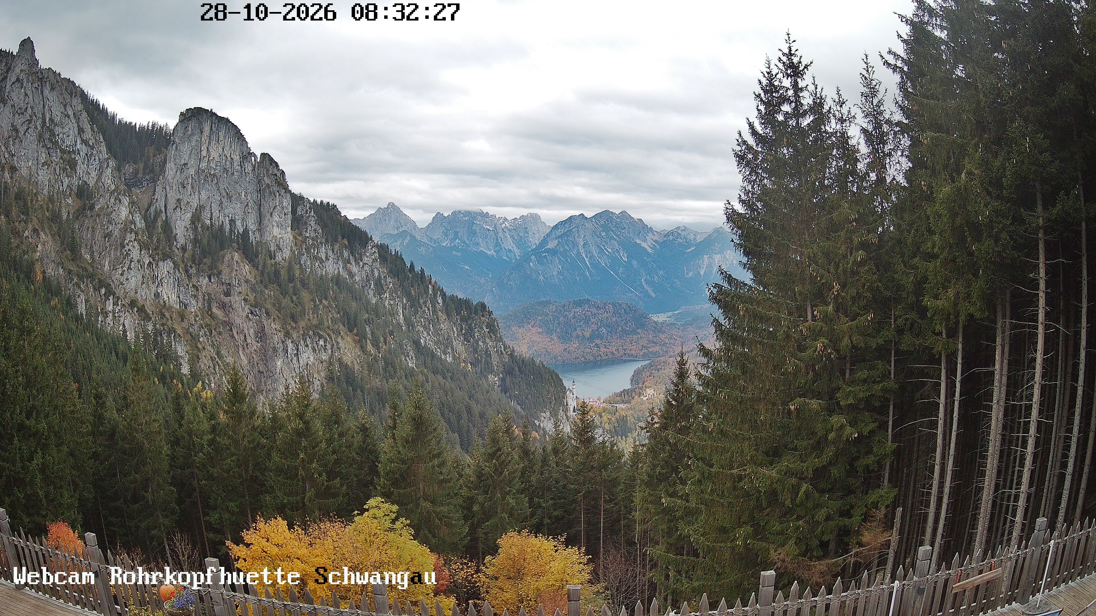 Archived image Webcam Panoramic sight of the Rohrkopfhütte