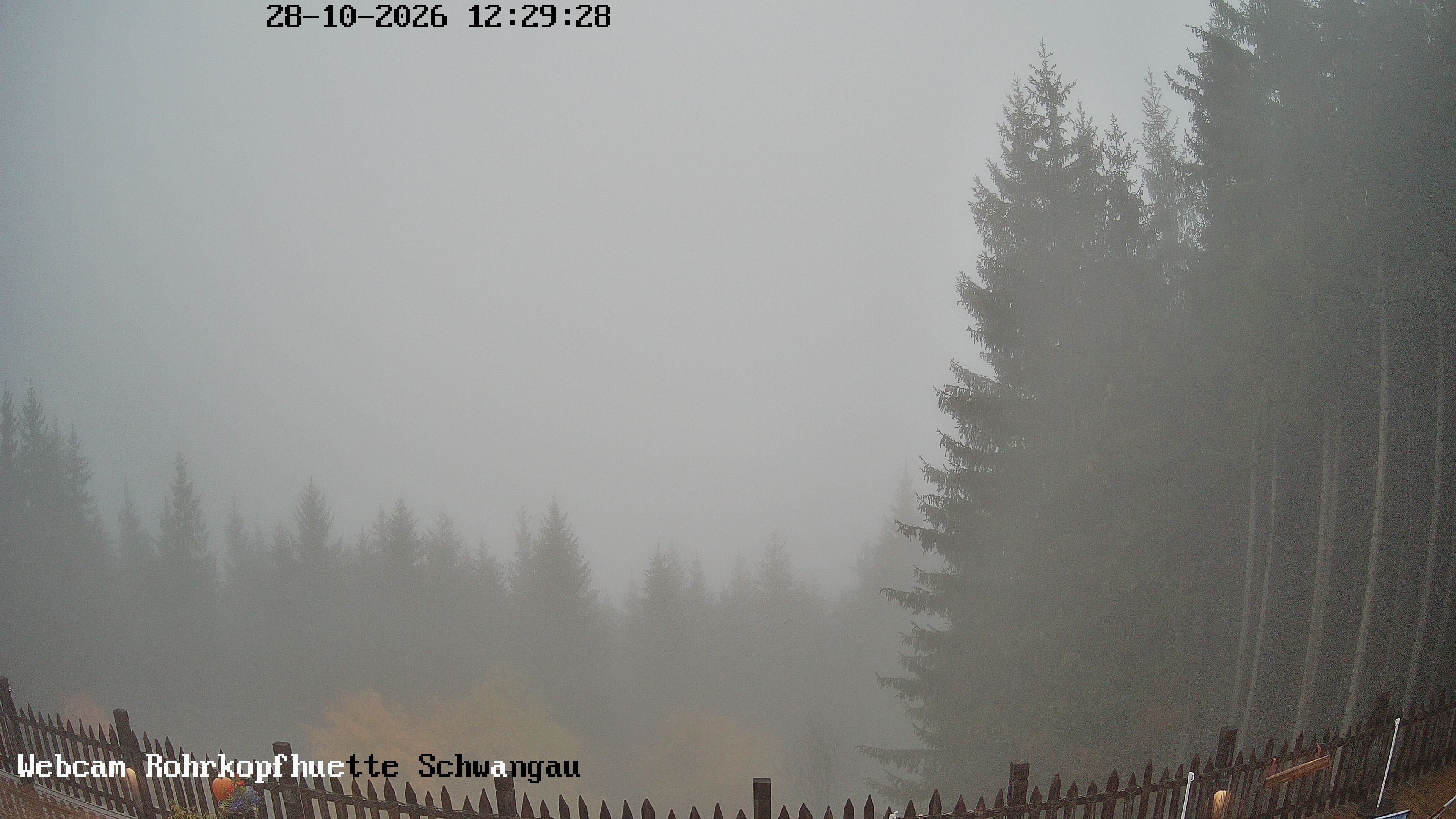Archived image Webcam Panoramic sight of the Rohrkopfhütte