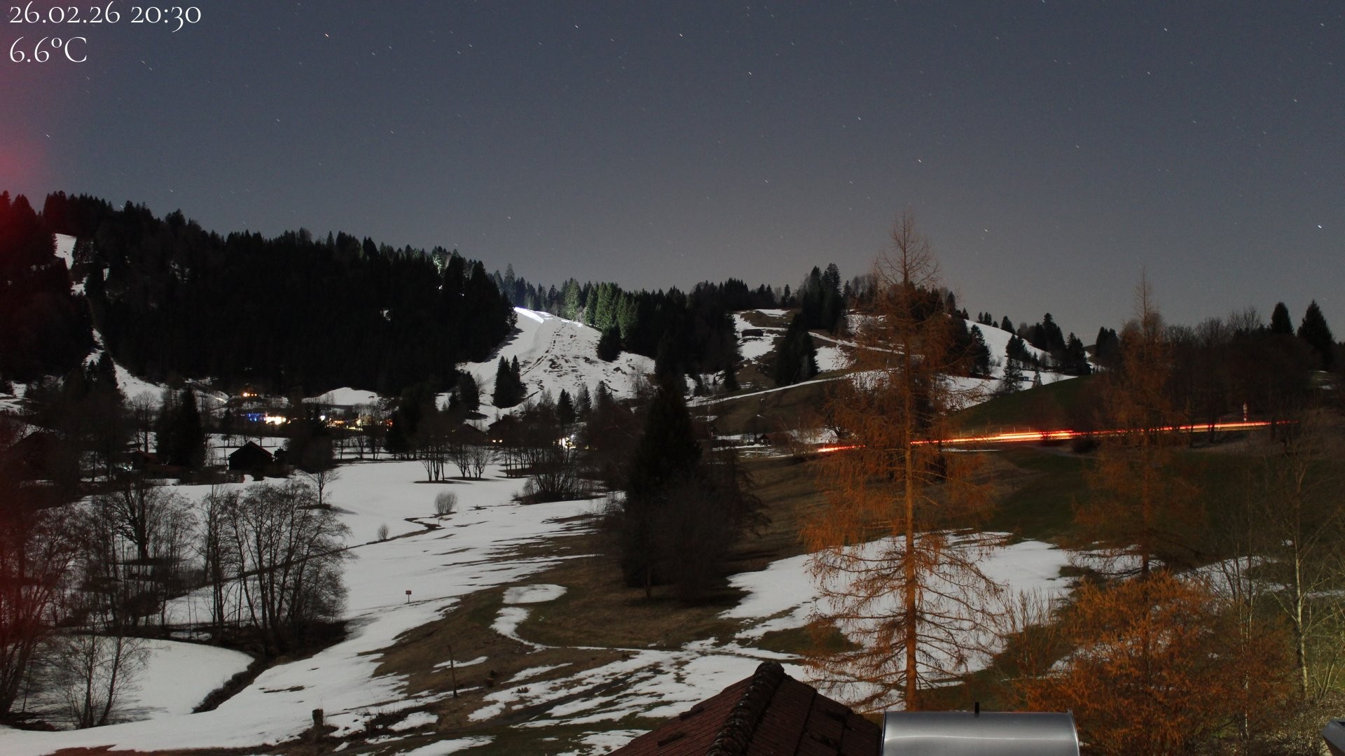 Archived image Webcam Hotel Schratt in Oberstaufen - View Golf Course