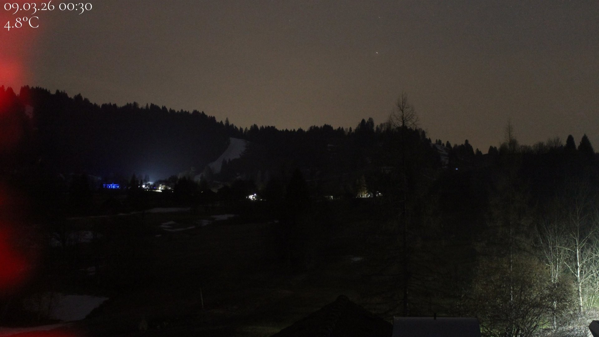 Archiv Foto Webcam Biohotel Schratt in Oberstaufen - Blick Golfplatz