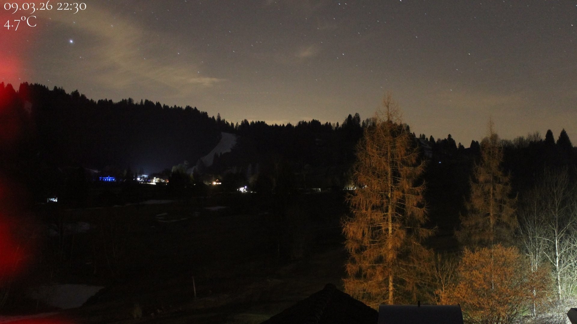 Archiv Foto Webcam Biohotel Schratt in Oberstaufen - Blick Golfplatz