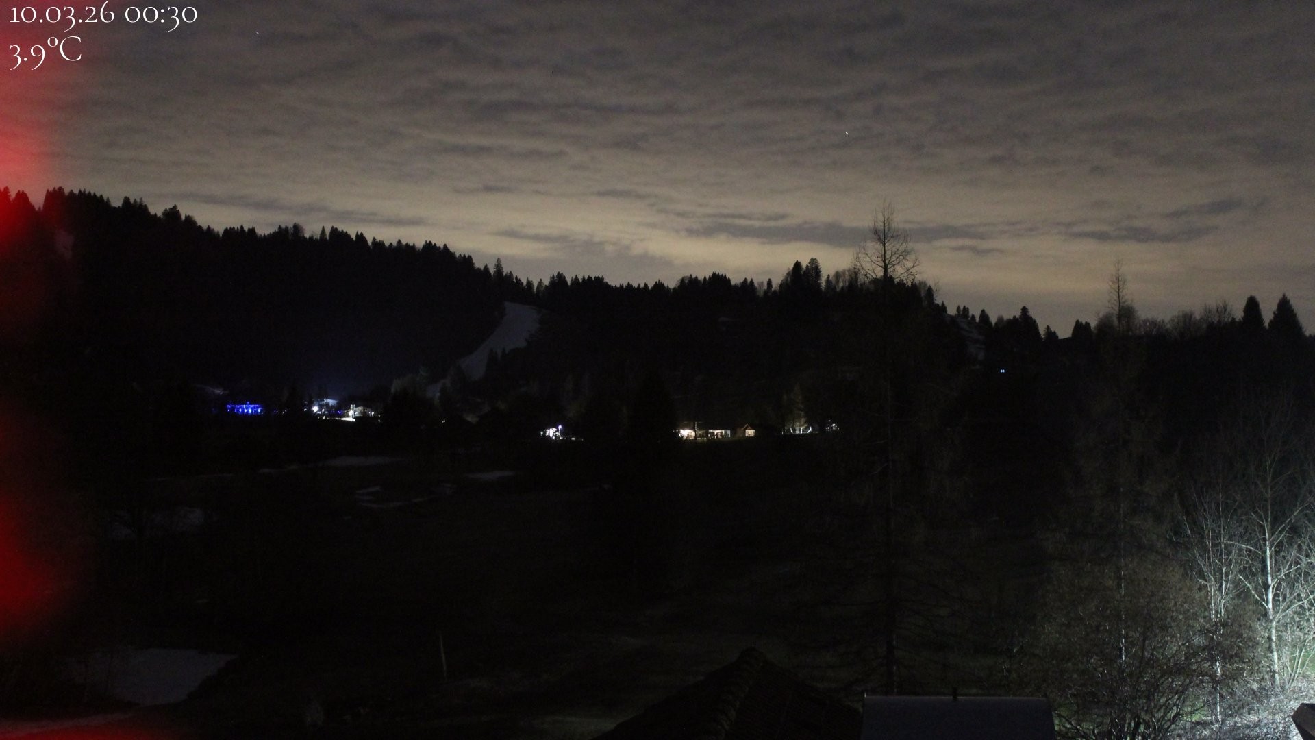 Archiv Foto Webcam Biohotel Schratt in Oberstaufen - Blick Golfplatz