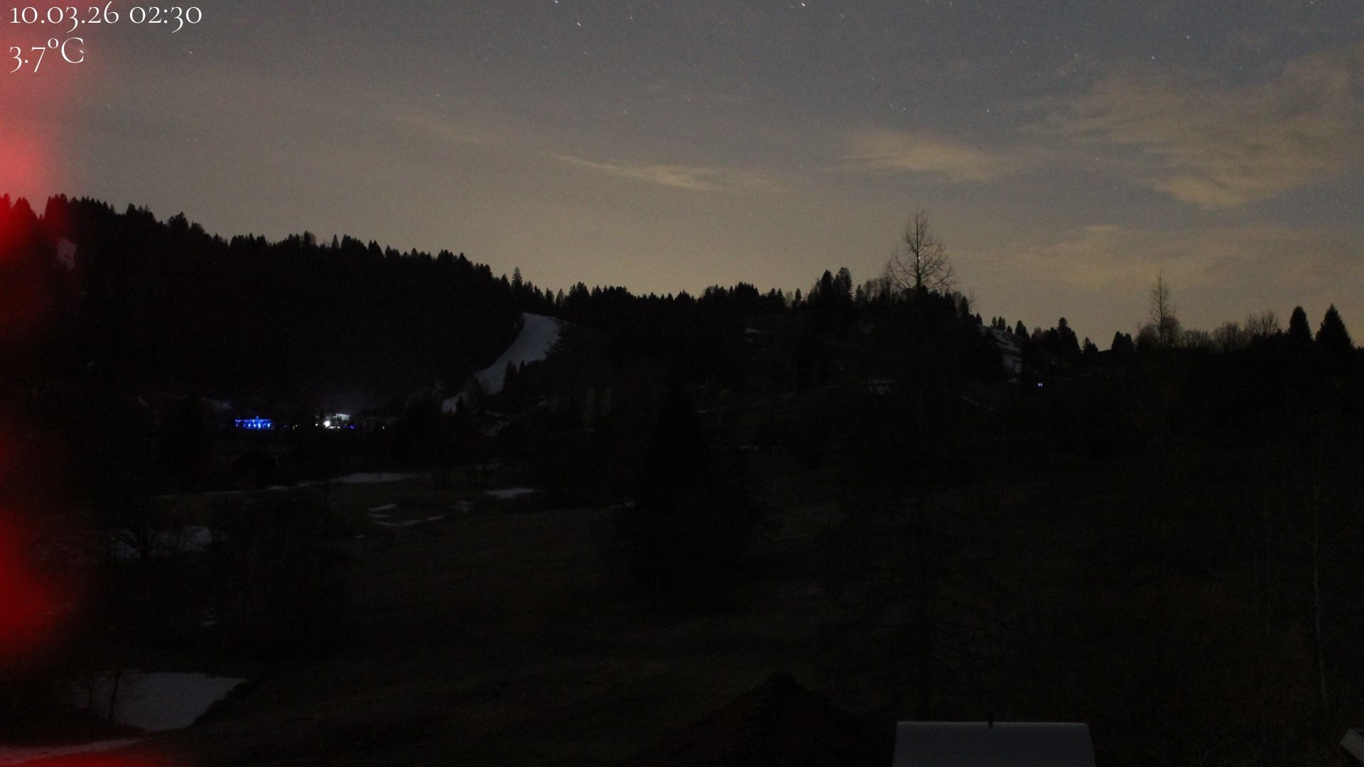 Archiv Foto Webcam Biohotel Schratt in Oberstaufen - Blick Golfplatz