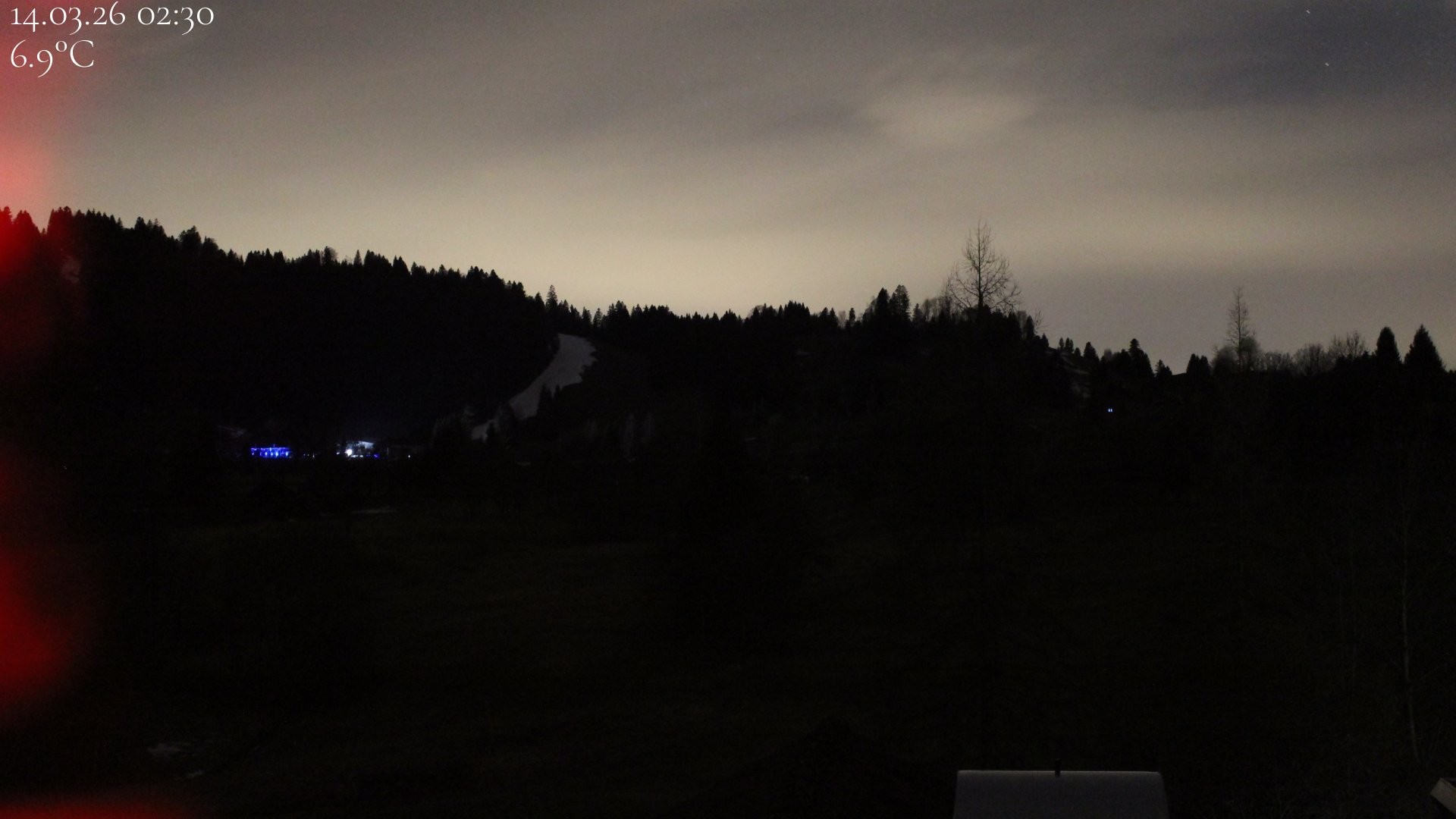 Archiv Foto Webcam Biohotel Schratt in Oberstaufen - Blick Golfplatz