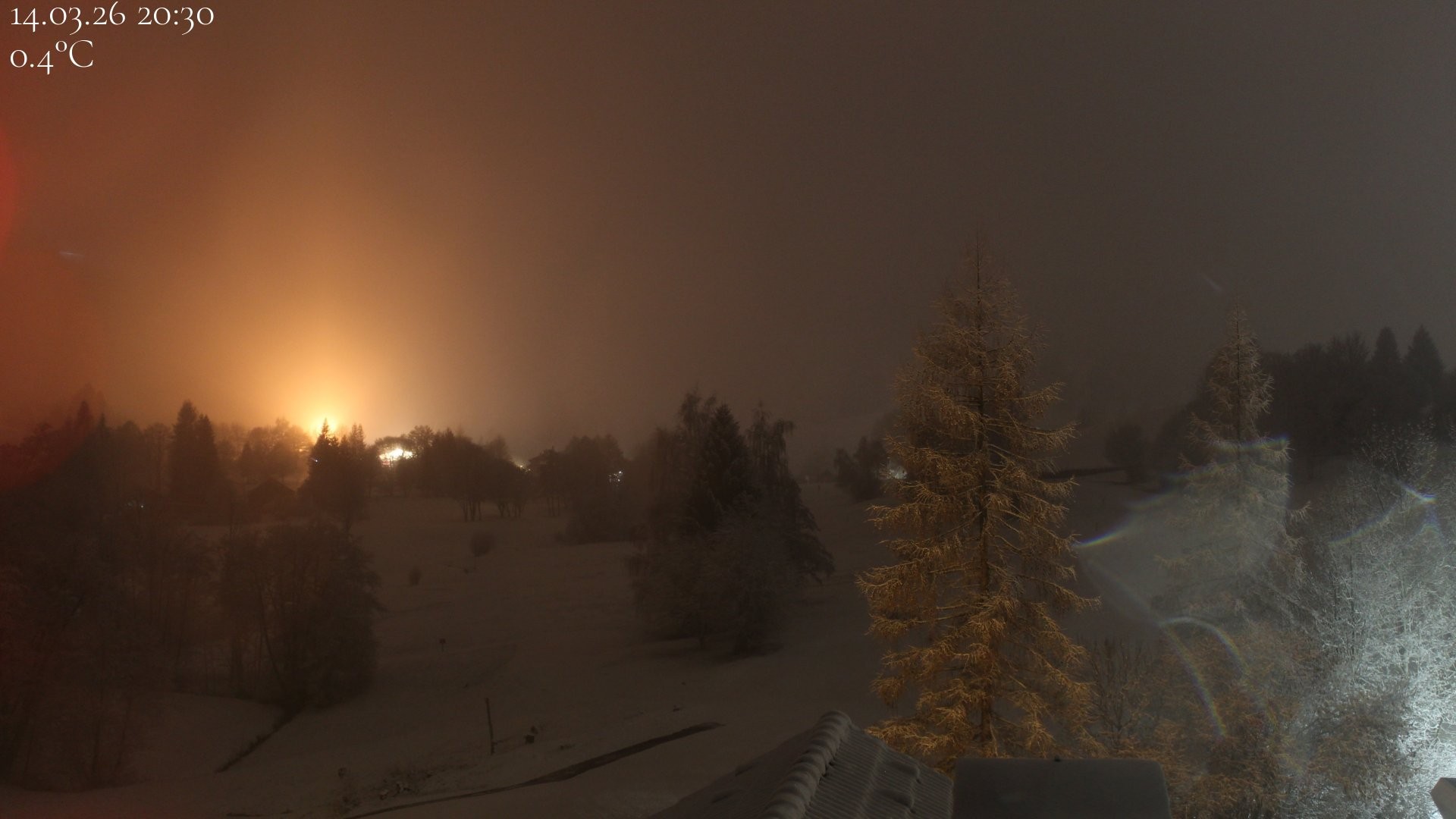 Archiv Foto Webcam Biohotel Schratt in Oberstaufen - Blick Golfplatz