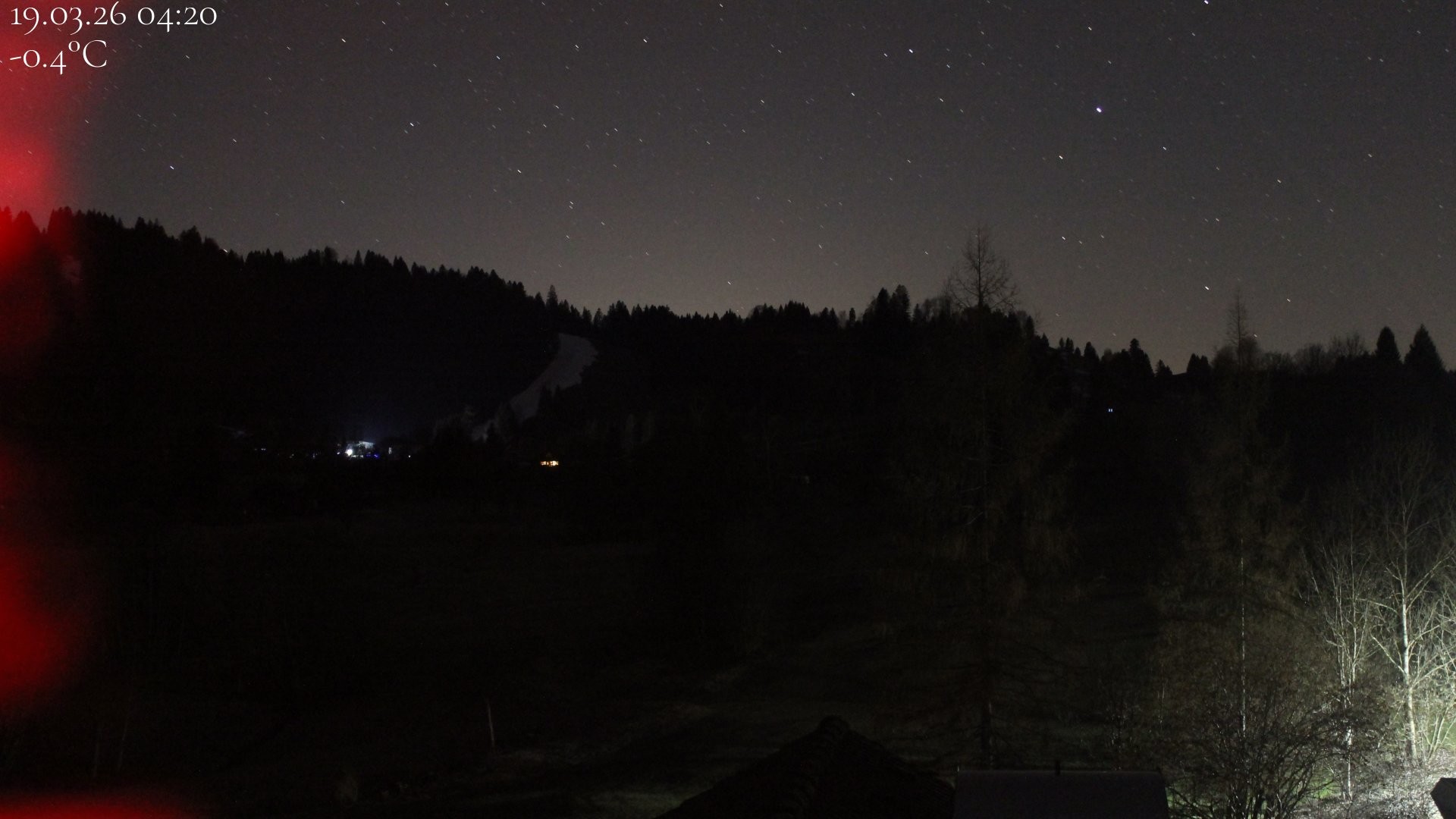 Archiv Foto Webcam Biohotel Schratt in Oberstaufen - Blick Golfplatz