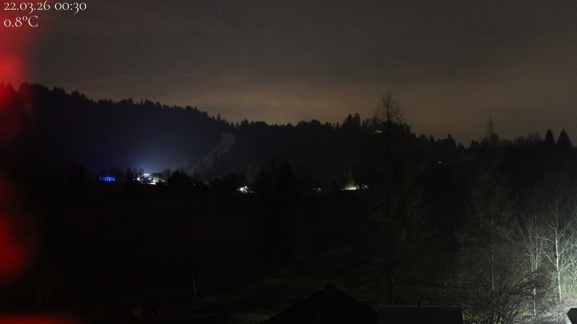 Archived image Webcam Hotel Schratt in Oberstaufen - View Golf Course