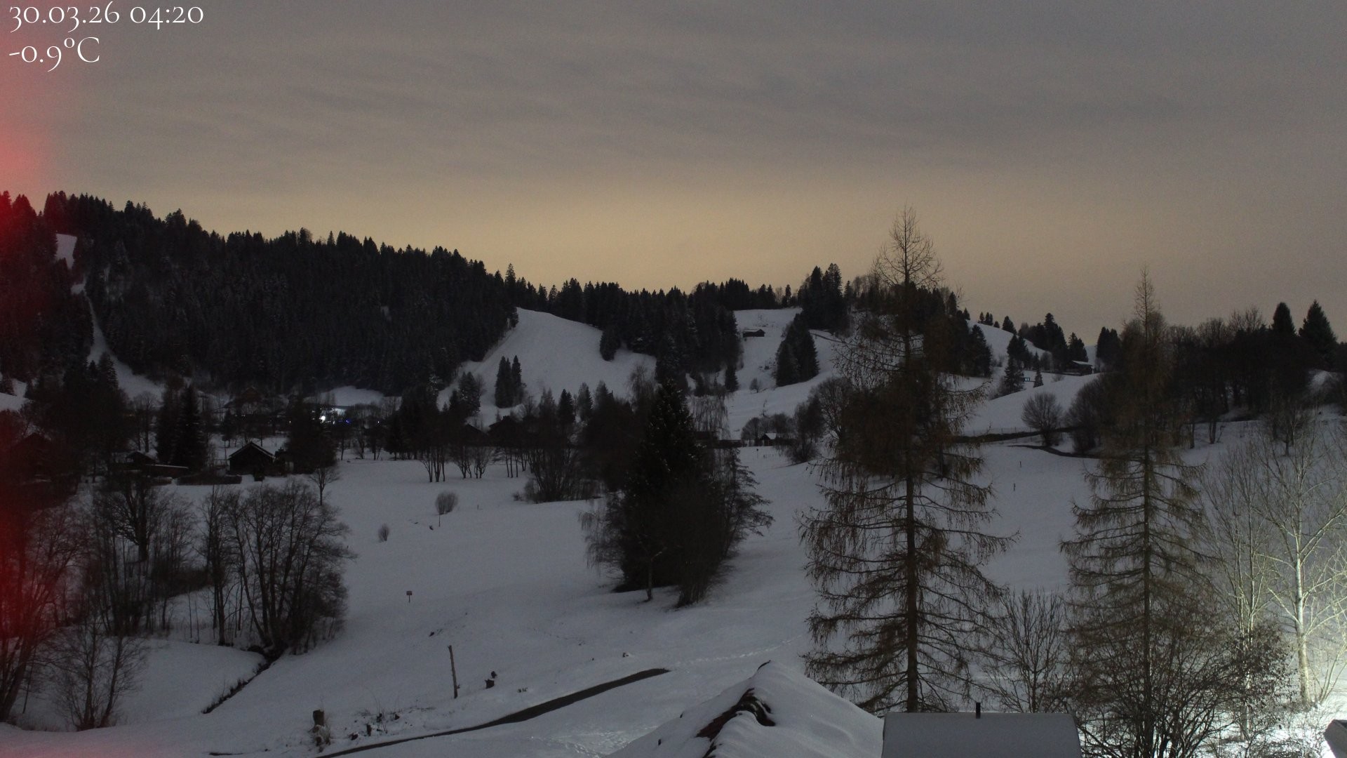 Archiv Foto Webcam Biohotel Schratt in Oberstaufen - Blick Golfplatz