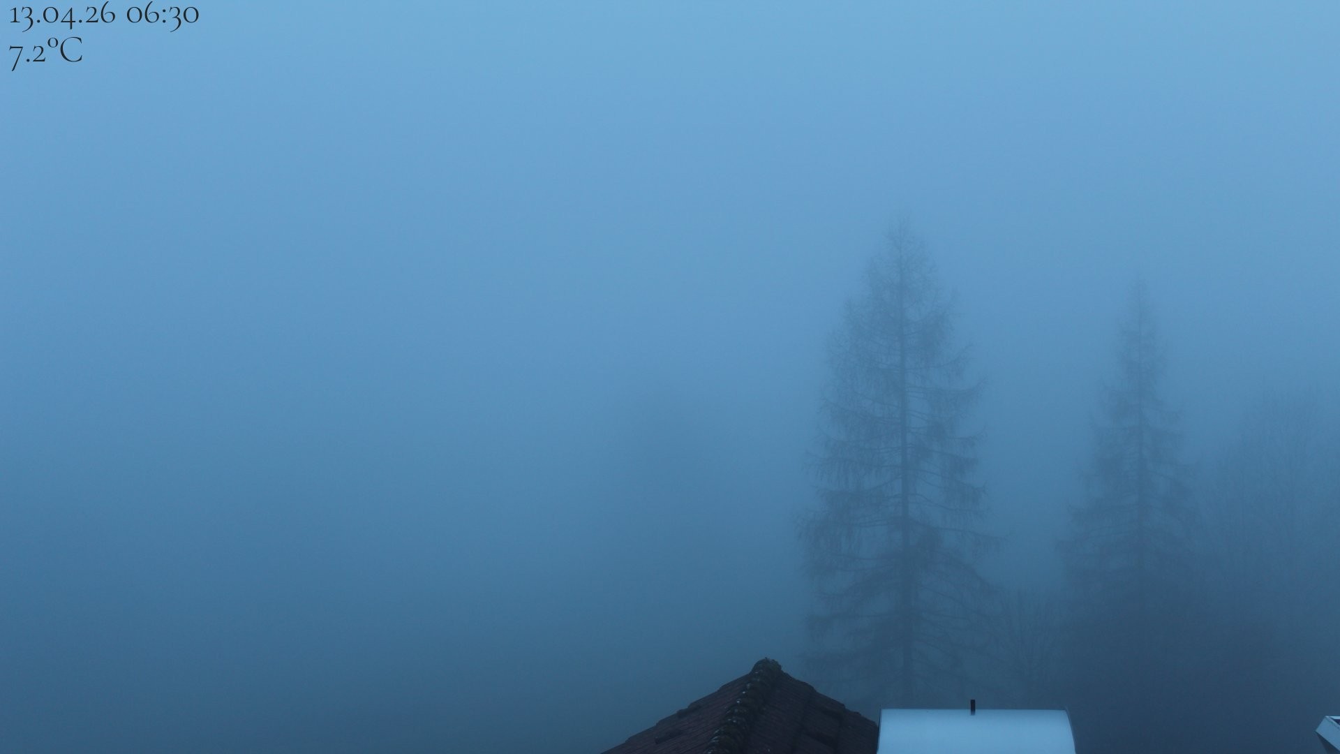 Archived image Webcam Hotel Schratt in Oberstaufen - View Golf Course