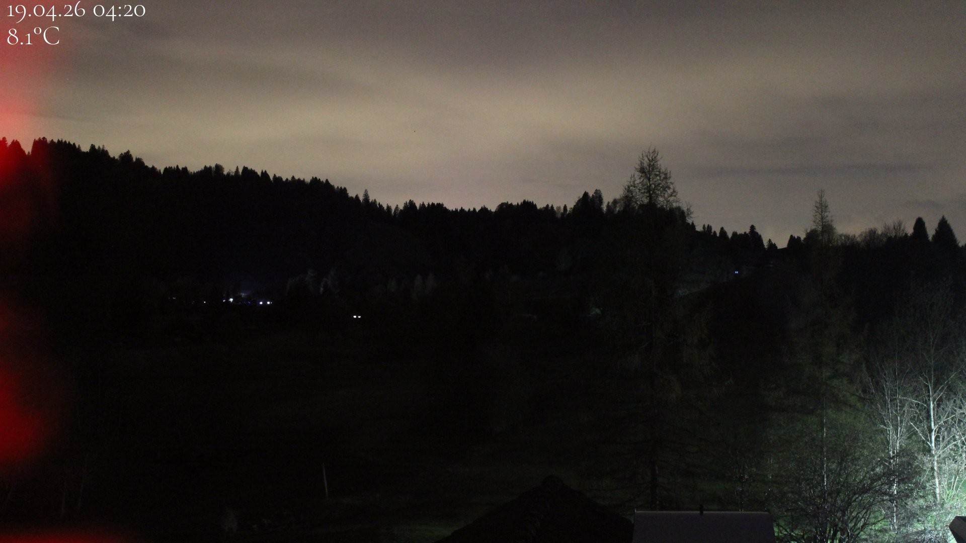 Archived image Webcam Hotel Schratt in Oberstaufen - View Golf Course