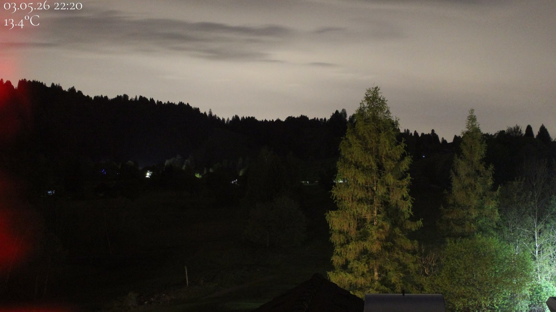 Archiv Foto Webcam Biohotel Schratt in Oberstaufen - Blick Golfplatz
