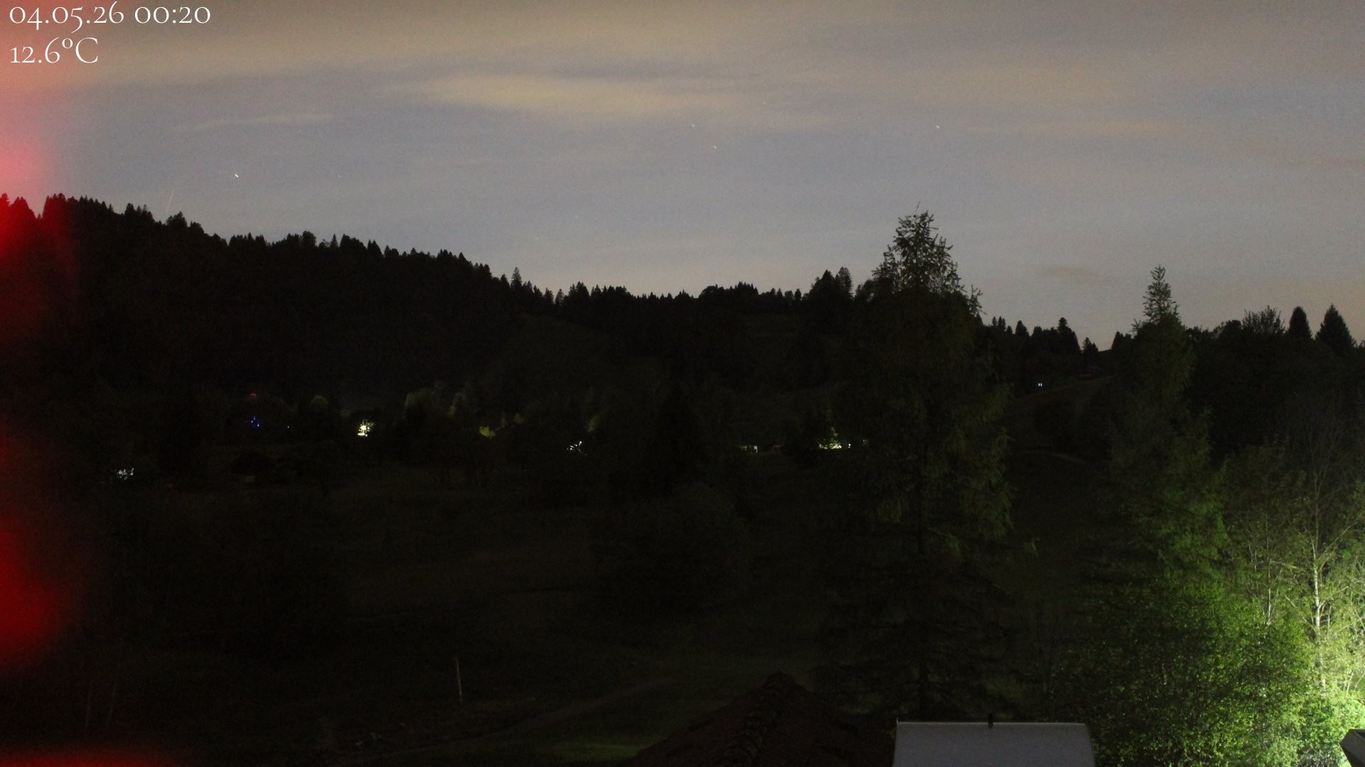 Archived image Webcam Hotel Schratt in Oberstaufen - View Golf Course