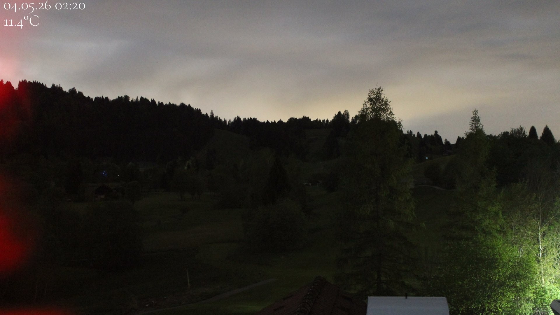 Archived image Webcam Hotel Schratt in Oberstaufen - View Golf Course