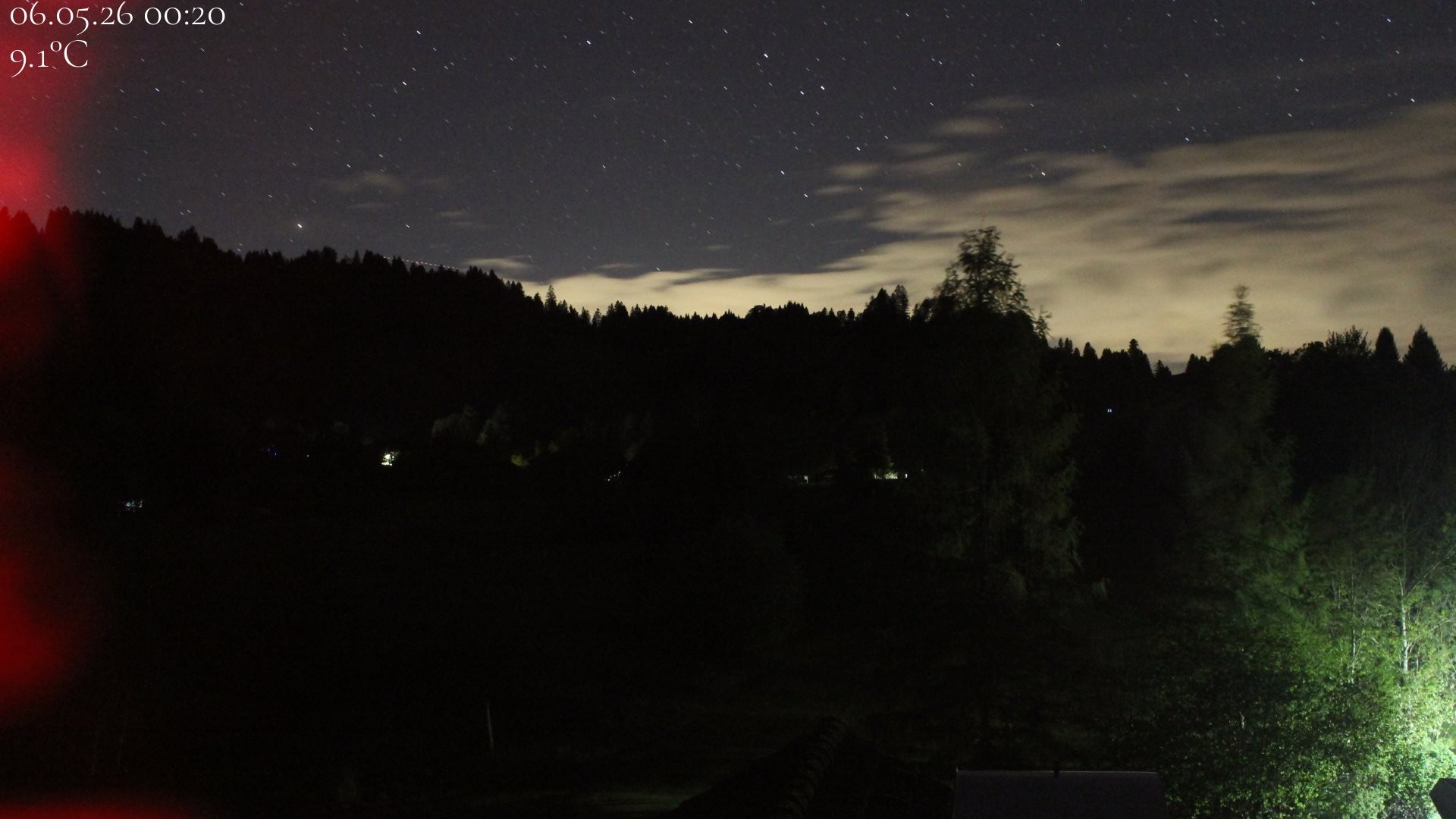 Archiv Foto Webcam Biohotel Schratt in Oberstaufen - Blick Golfplatz