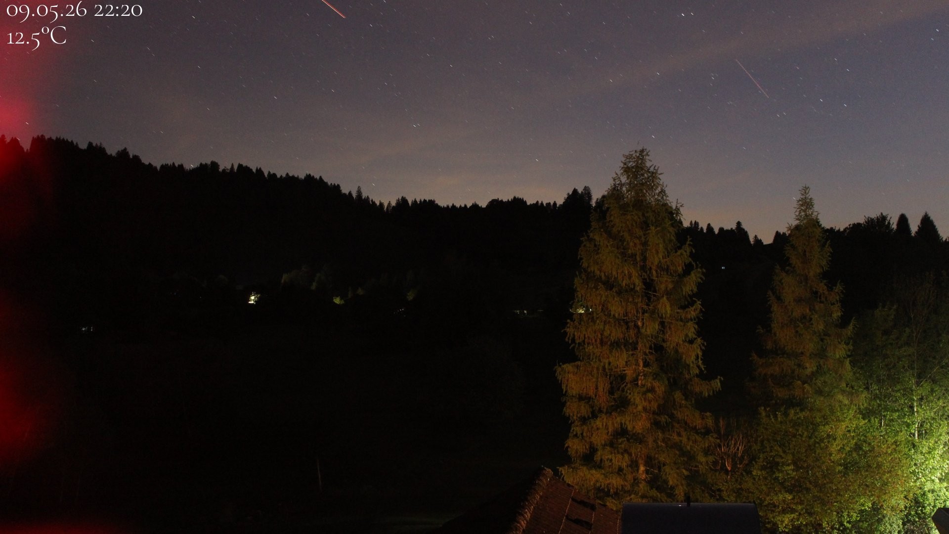 Archiv Foto Webcam Biohotel Schratt in Oberstaufen - Blick Golfplatz