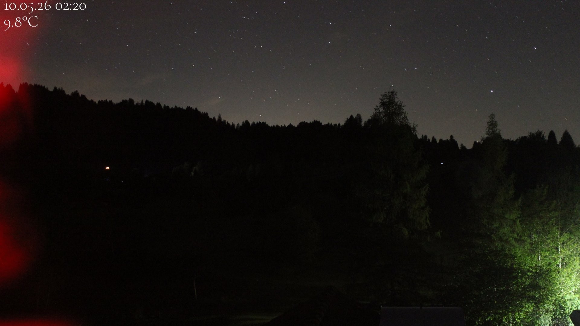 Archiv Foto Webcam Biohotel Schratt in Oberstaufen - Blick Golfplatz