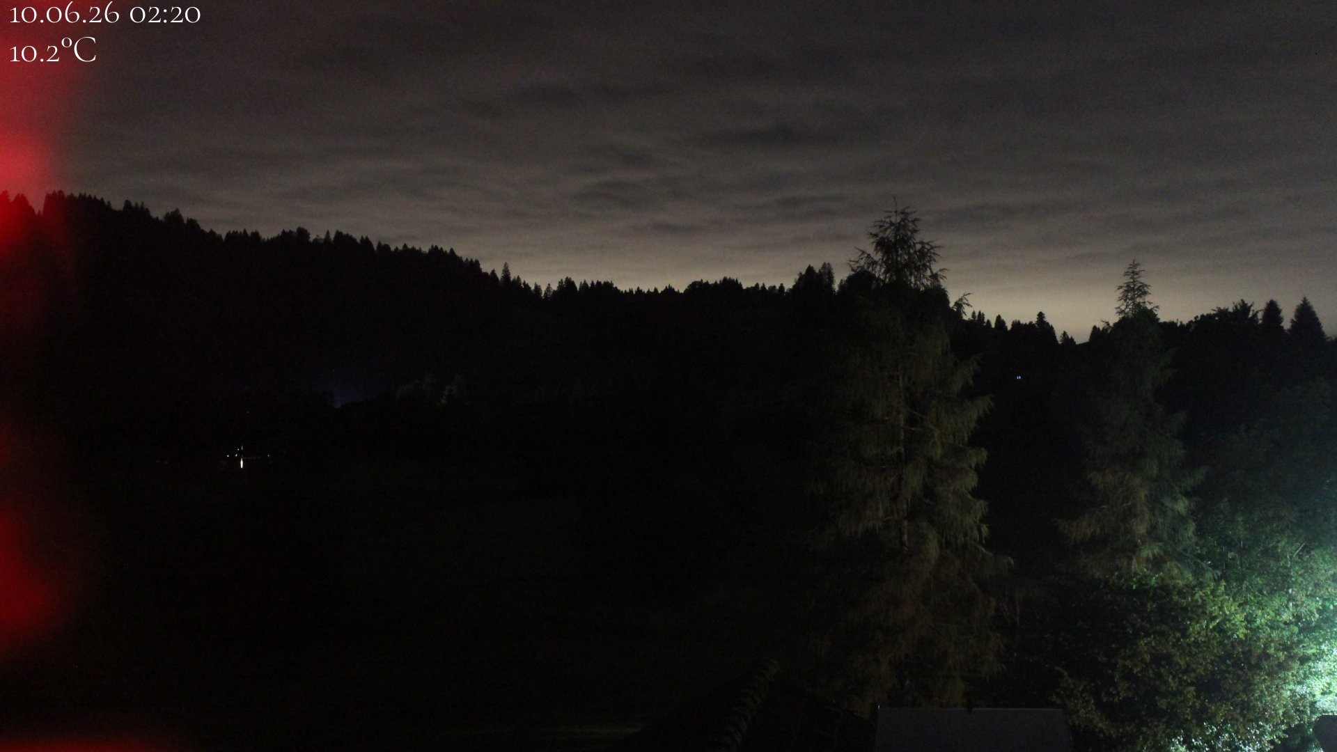Archived image Webcam Hotel Schratt in Oberstaufen - View Golf Course