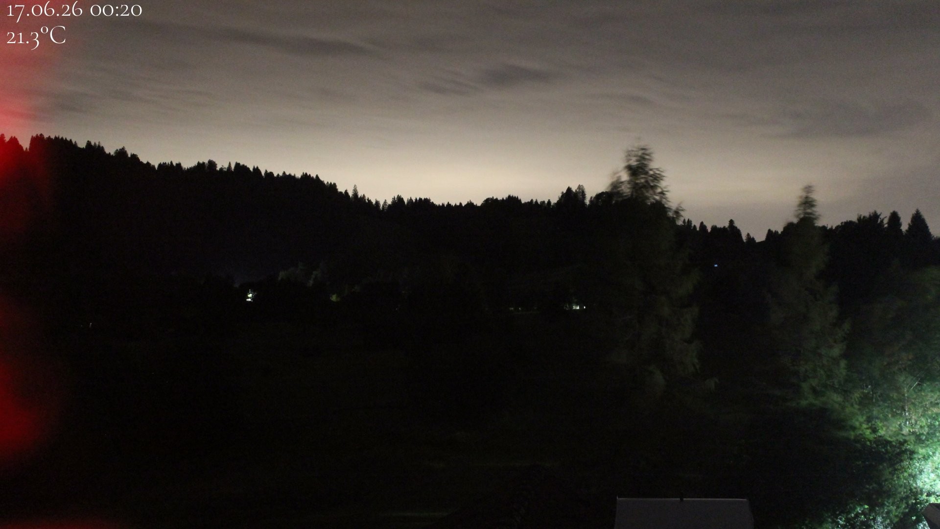 Archived image Webcam Hotel Schratt in Oberstaufen - View Golf Course