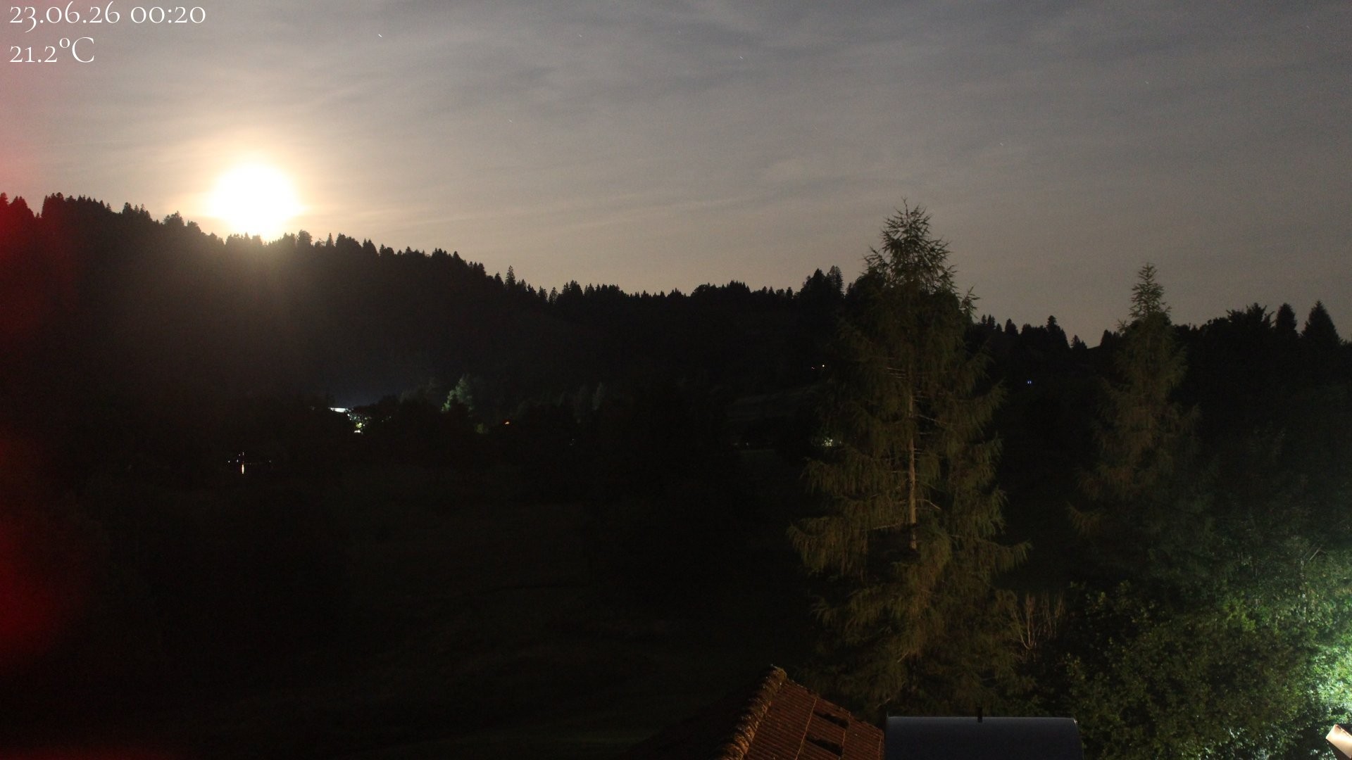 Archiv Foto Webcam Biohotel Schratt in Oberstaufen - Blick Golfplatz