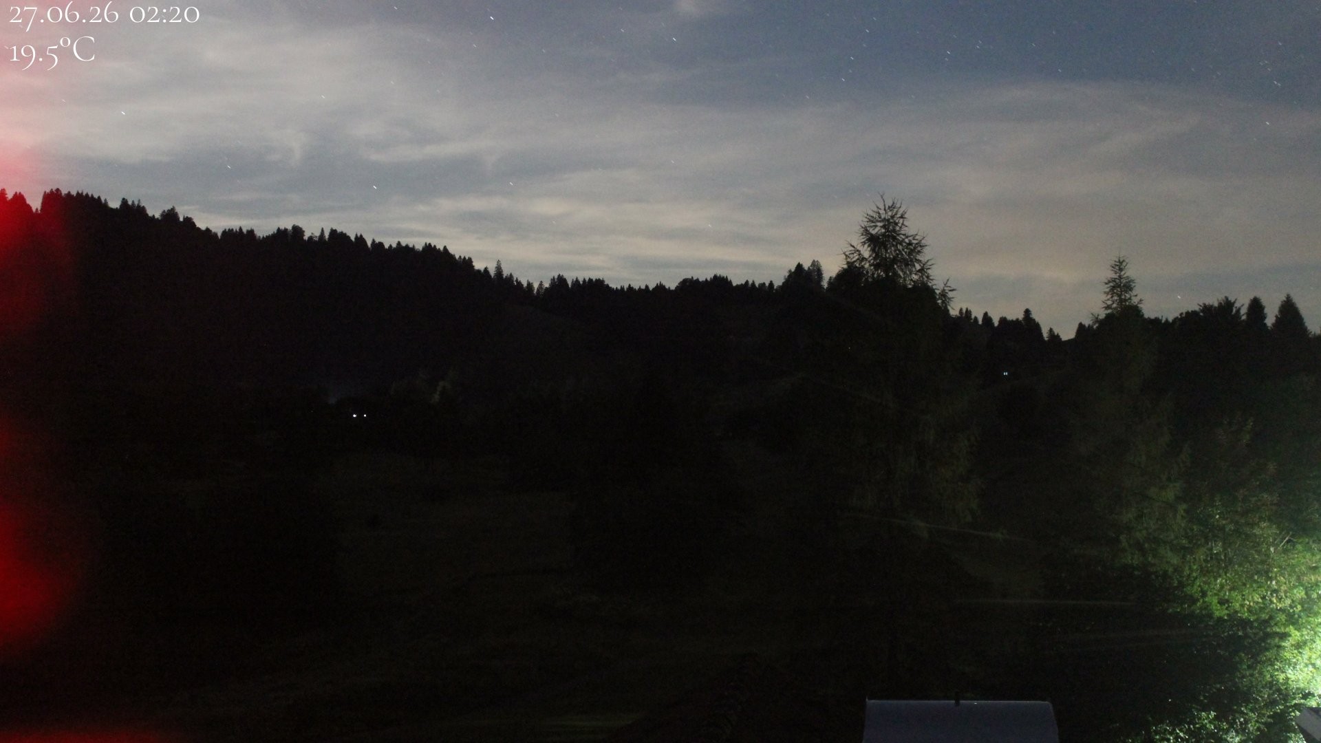 Archived image Webcam Hotel Schratt in Oberstaufen - View Golf Course