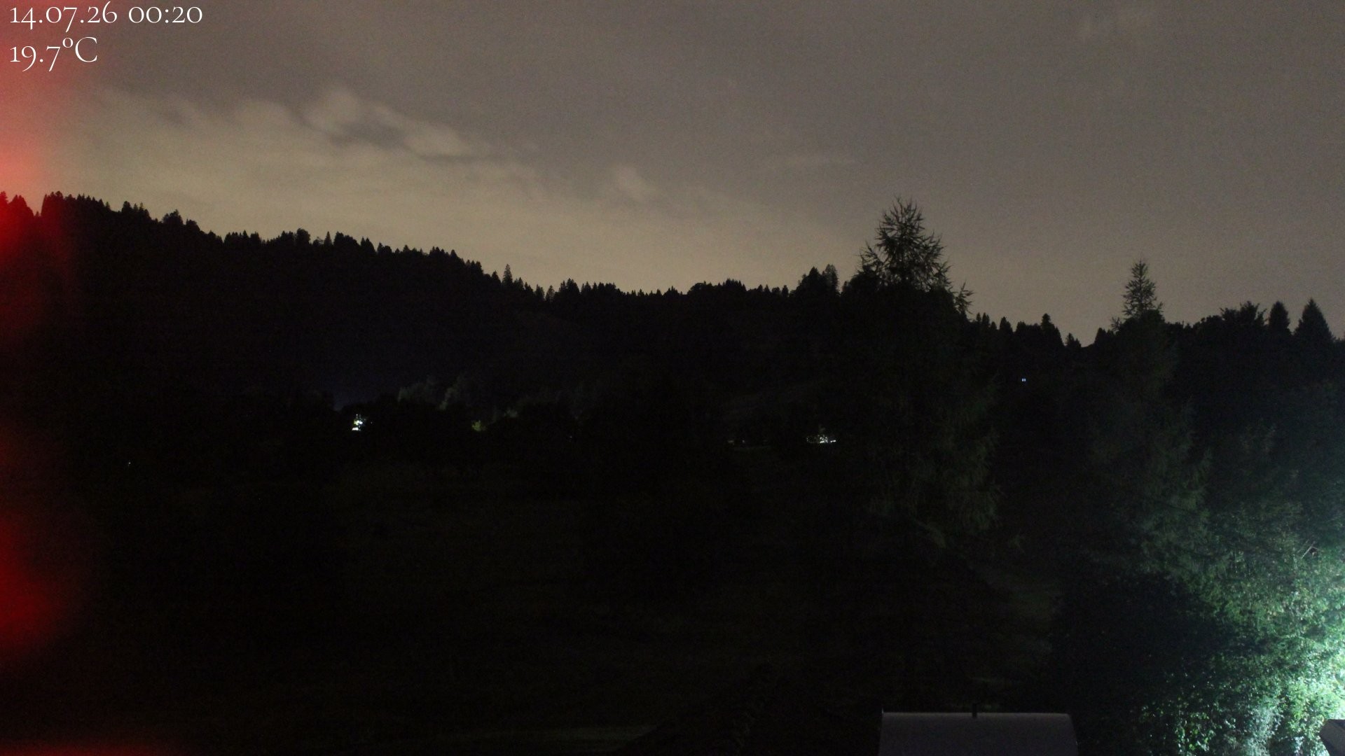 Archiv Foto Webcam Biohotel Schratt in Oberstaufen - Blick Golfplatz