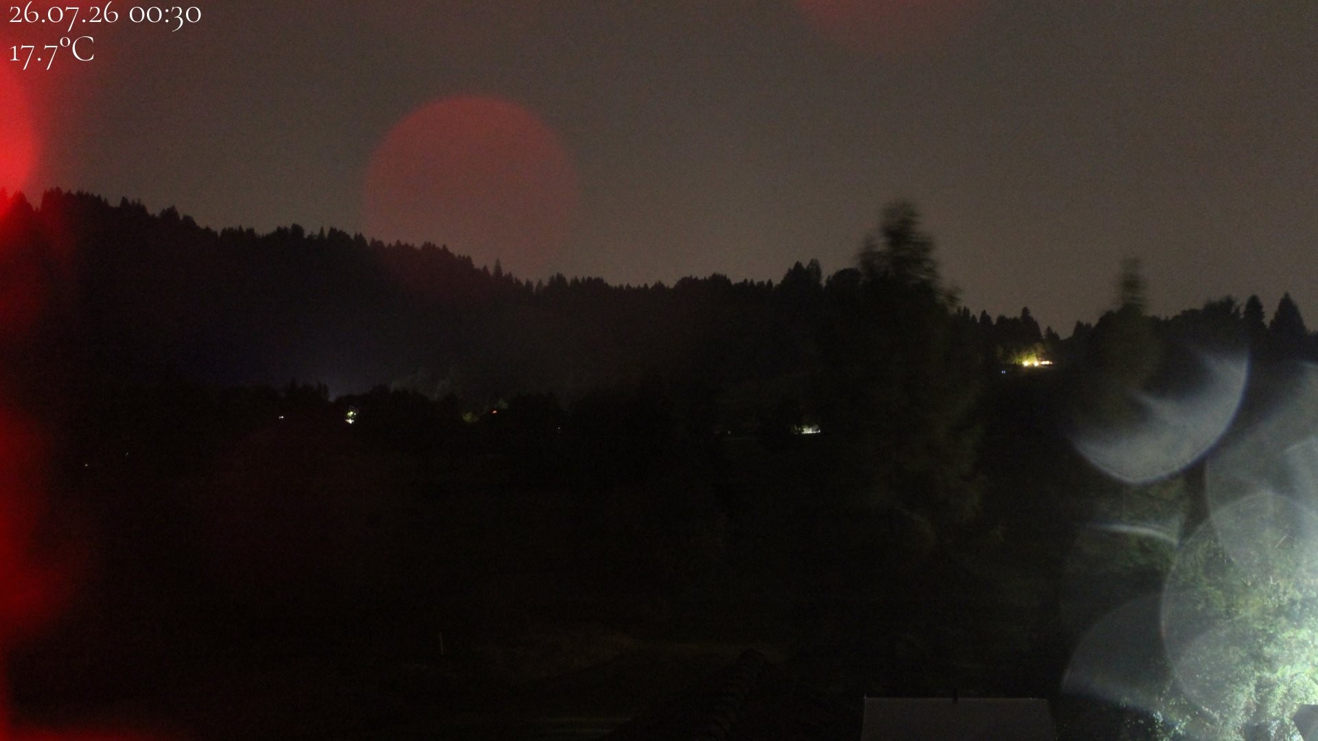 Archiv Foto Webcam Biohotel Schratt in Oberstaufen - Blick Golfplatz