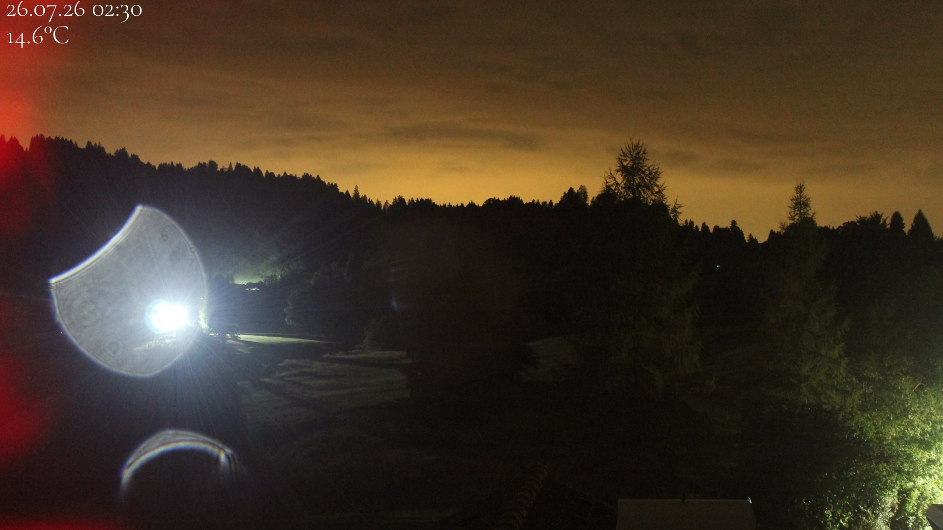 Archiv Foto Webcam Biohotel Schratt in Oberstaufen - Blick Golfplatz