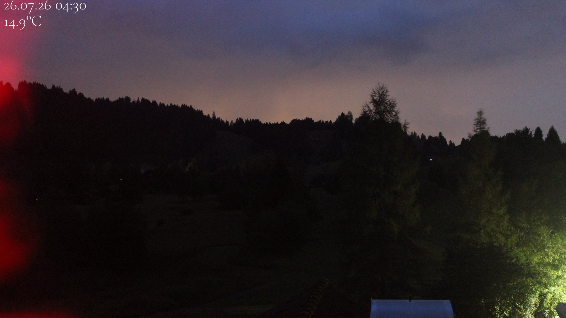 Archiv Foto Webcam Biohotel Schratt in Oberstaufen - Blick Golfplatz
