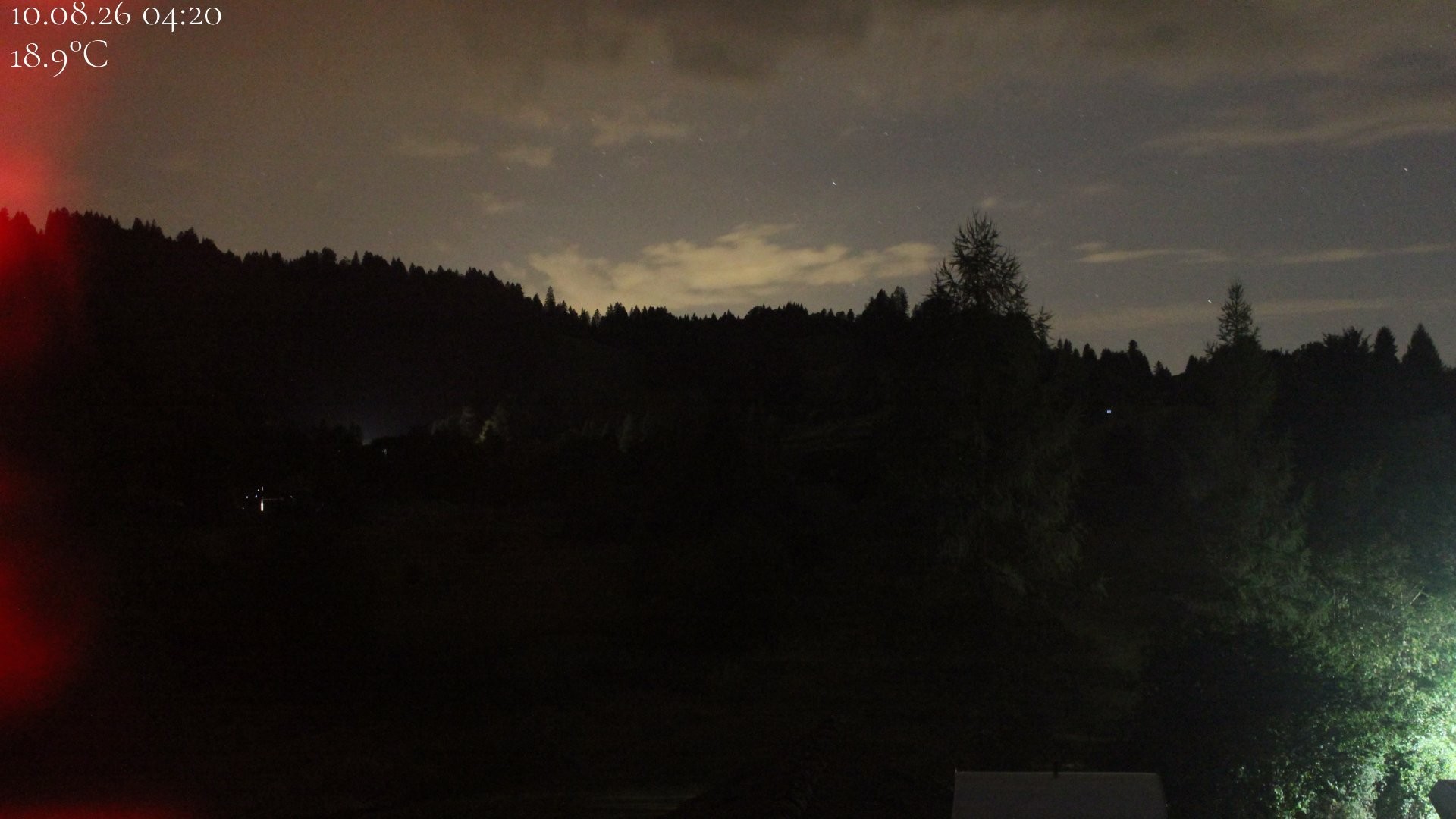 Archiv Foto Webcam Biohotel Schratt in Oberstaufen - Blick Golfplatz