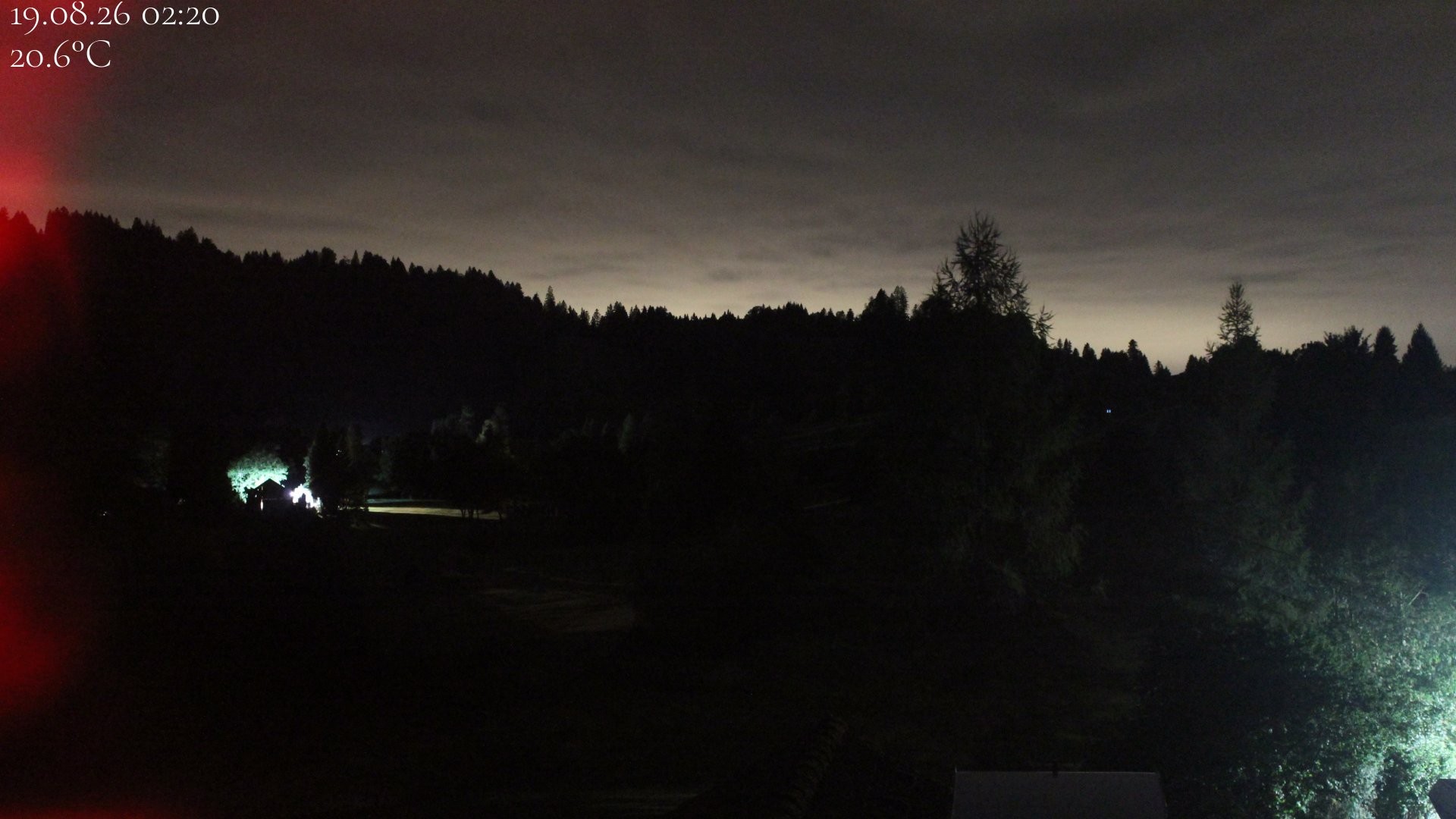 Archiv Foto Webcam Biohotel Schratt in Oberstaufen - Blick Golfplatz