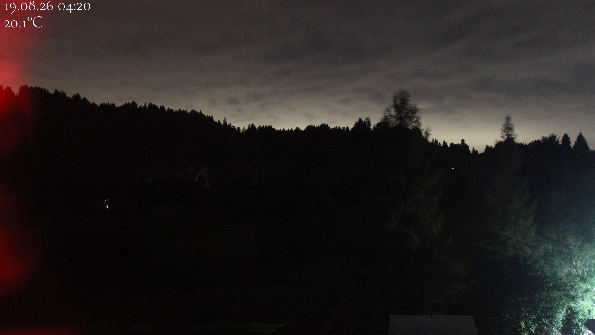 Archiv Foto Webcam Biohotel Schratt in Oberstaufen - Blick Golfplatz