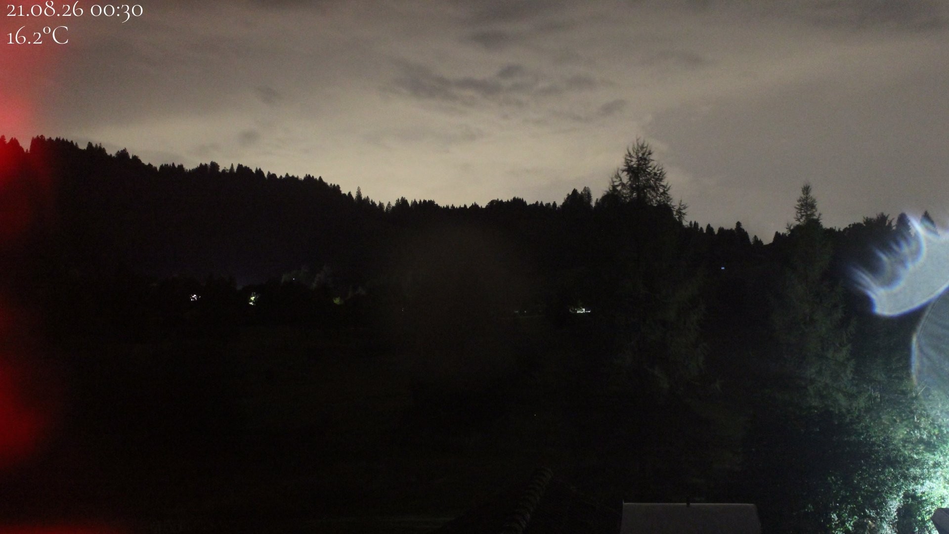 Archived image Webcam Hotel Schratt in Oberstaufen - View Golf Course
