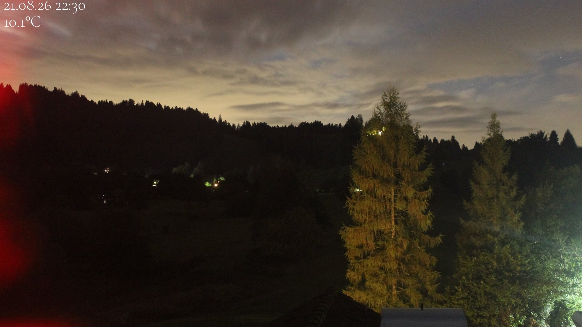 Archiv Foto Webcam Biohotel Schratt in Oberstaufen - Blick Golfplatz