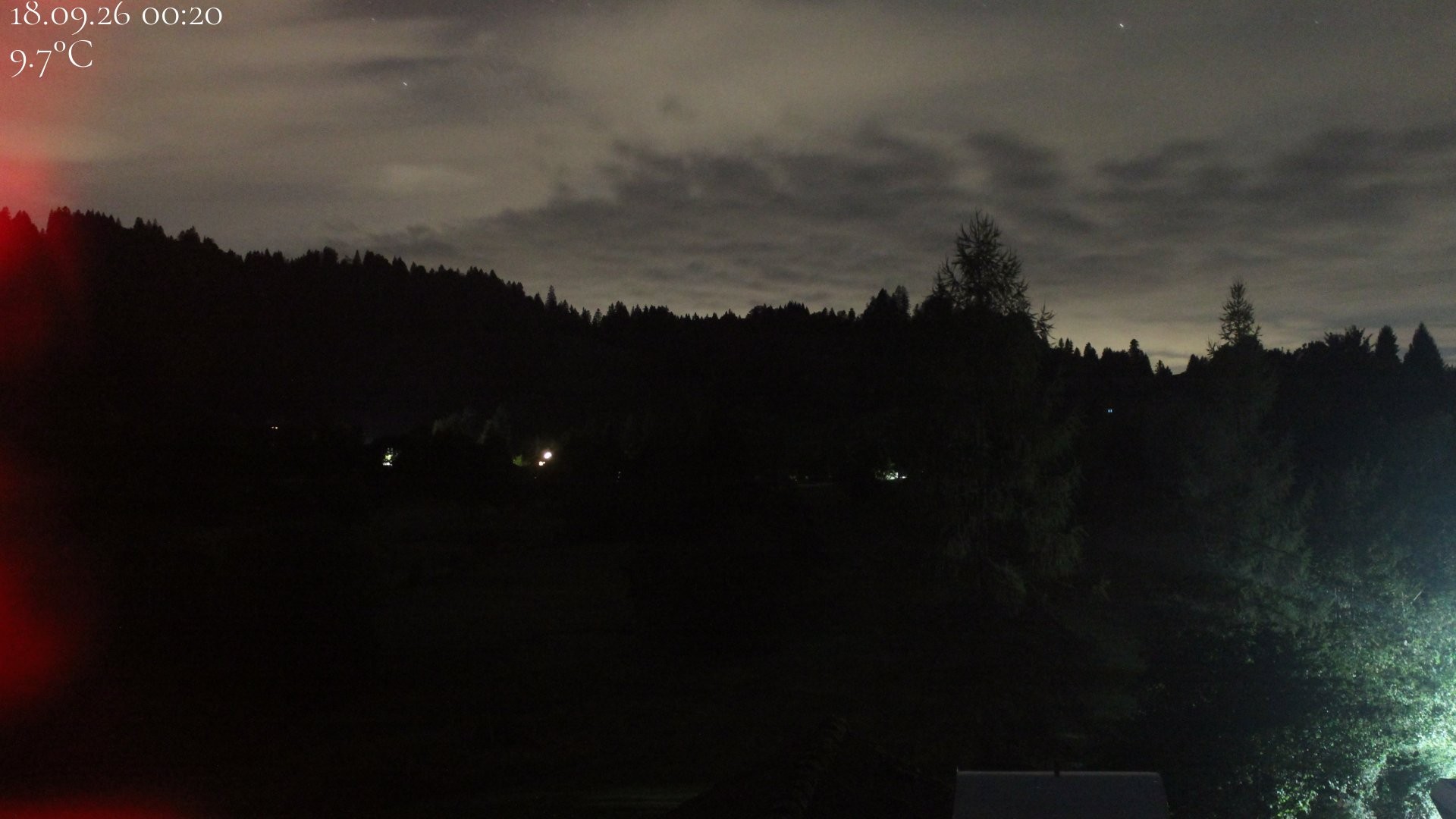 Archiv Foto Webcam Biohotel Schratt in Oberstaufen - Blick Golfplatz