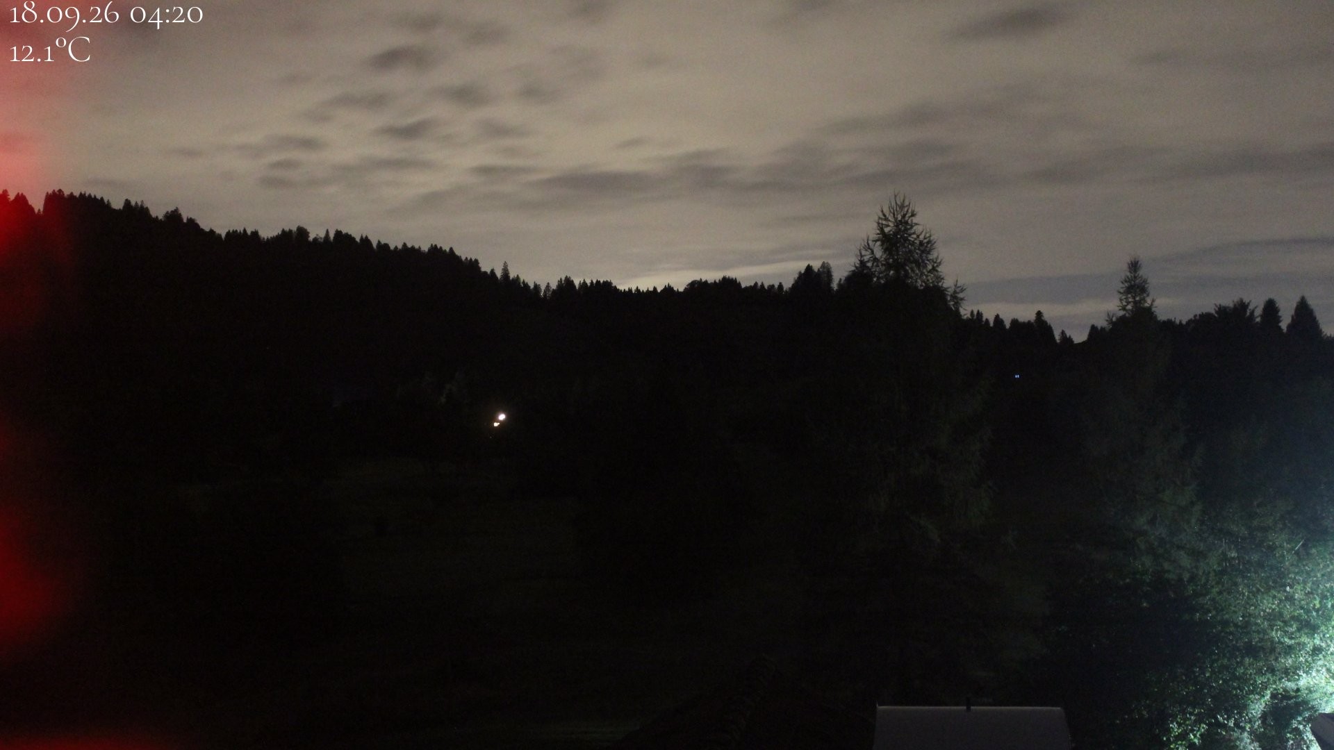 Archiv Foto Webcam Biohotel Schratt in Oberstaufen - Blick Golfplatz