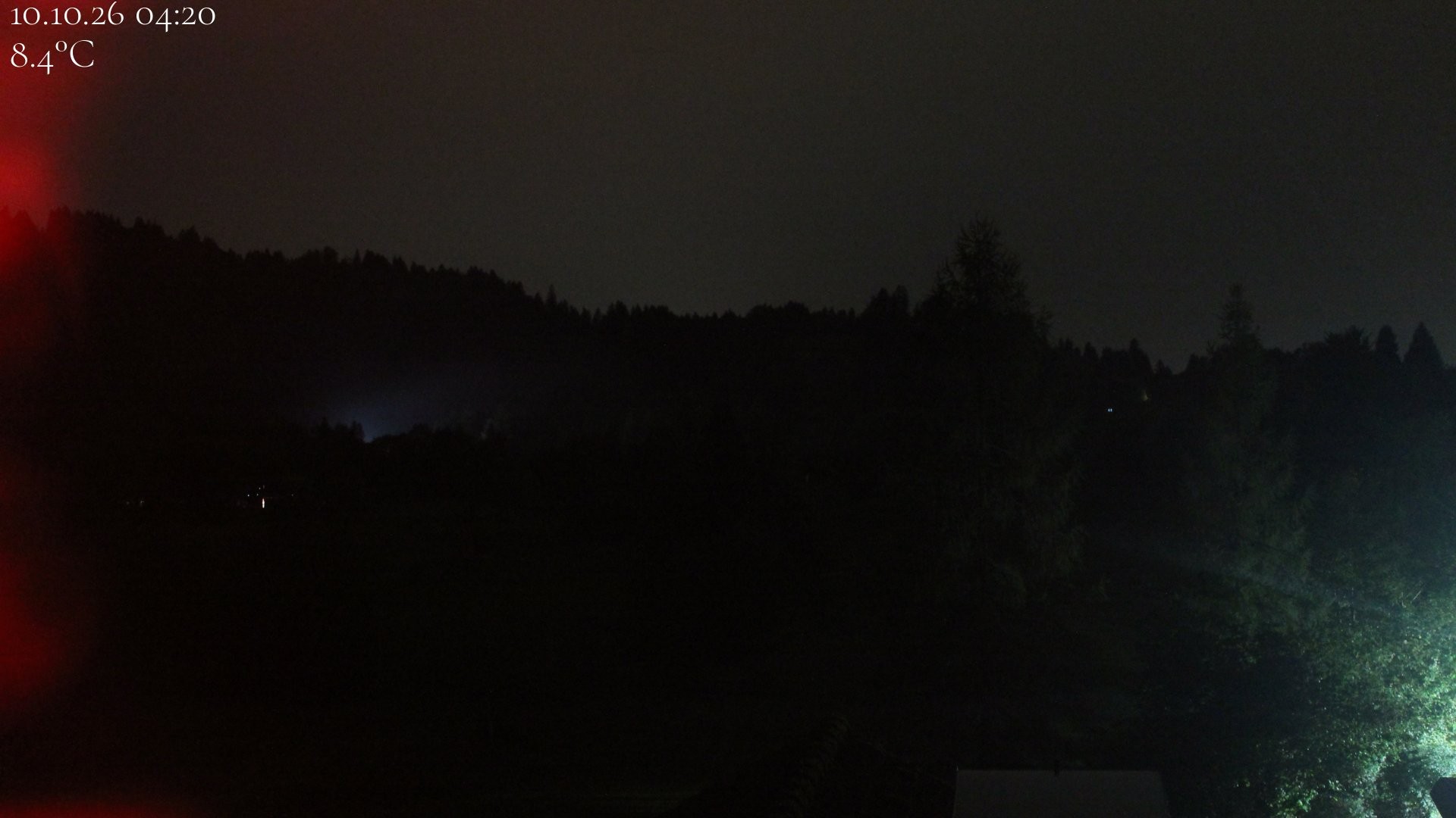 Archiv Foto Webcam Biohotel Schratt in Oberstaufen - Blick Golfplatz