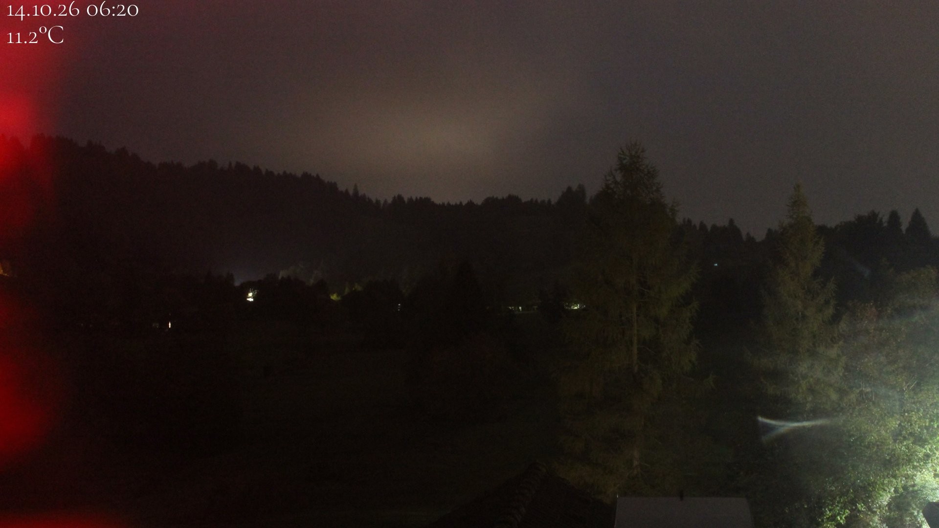 Archiv Foto Webcam Biohotel Schratt in Oberstaufen - Blick Golfplatz