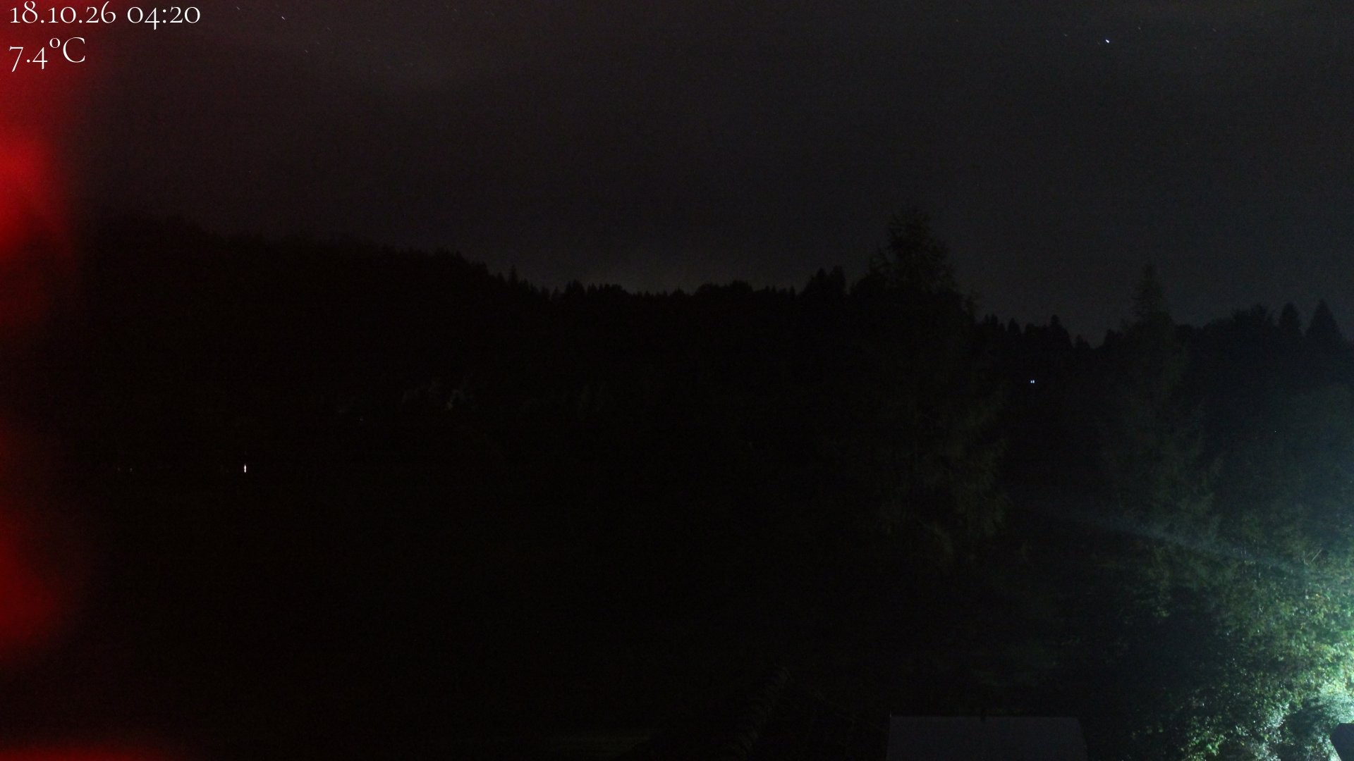 Archiv Foto Webcam Biohotel Schratt in Oberstaufen - Blick Golfplatz