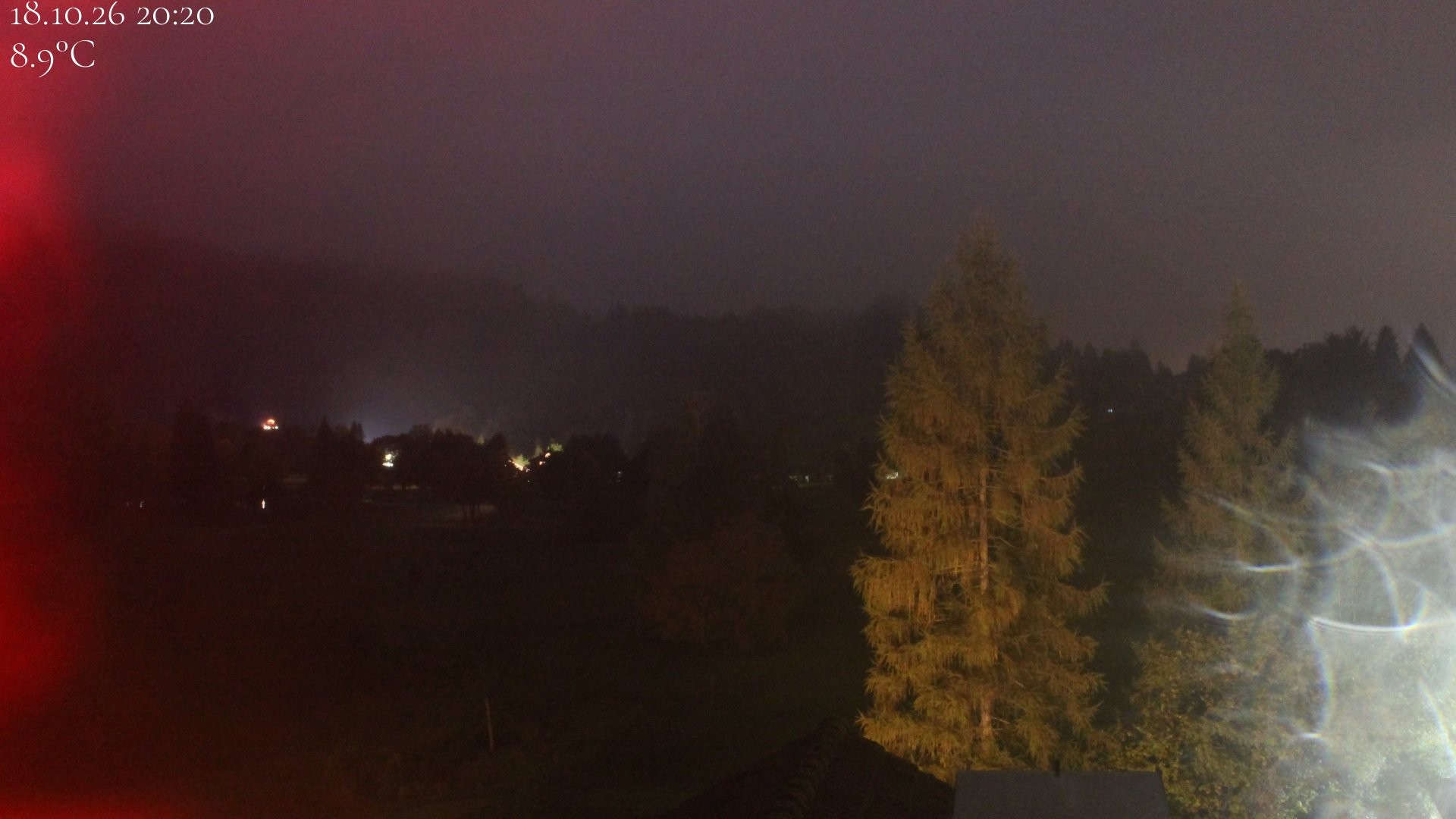 Archiv Foto Webcam Biohotel Schratt in Oberstaufen - Blick Golfplatz