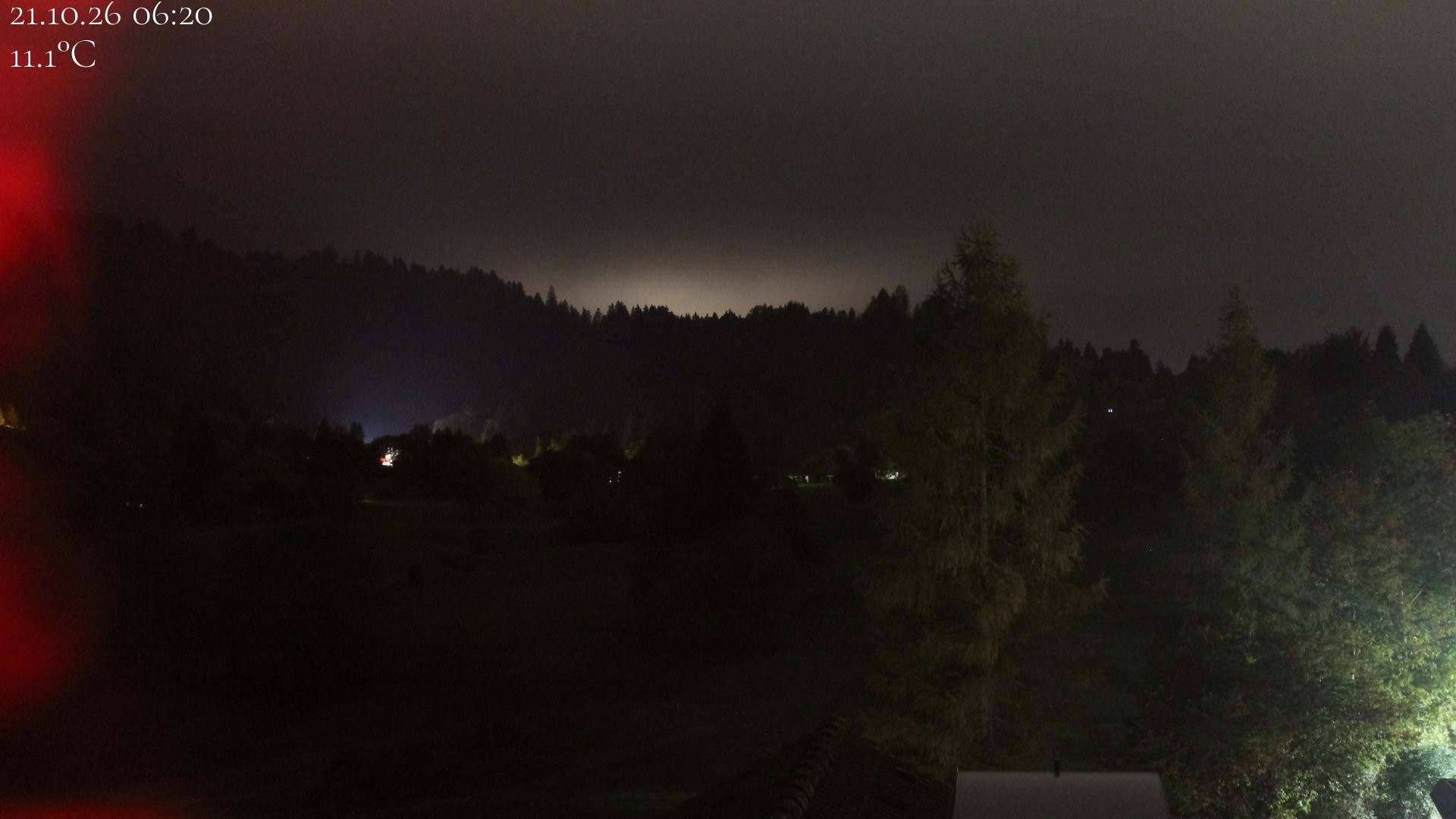 Archiv Foto Webcam Biohotel Schratt in Oberstaufen - Blick Golfplatz