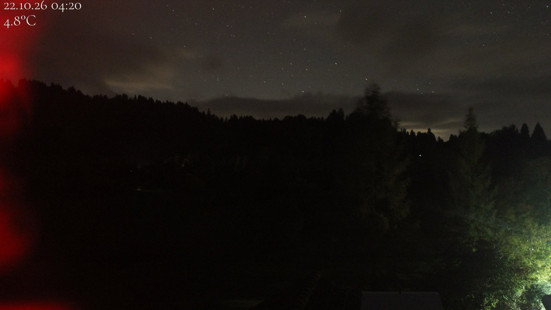 Archiv Foto Webcam Biohotel Schratt in Oberstaufen - Blick Golfplatz