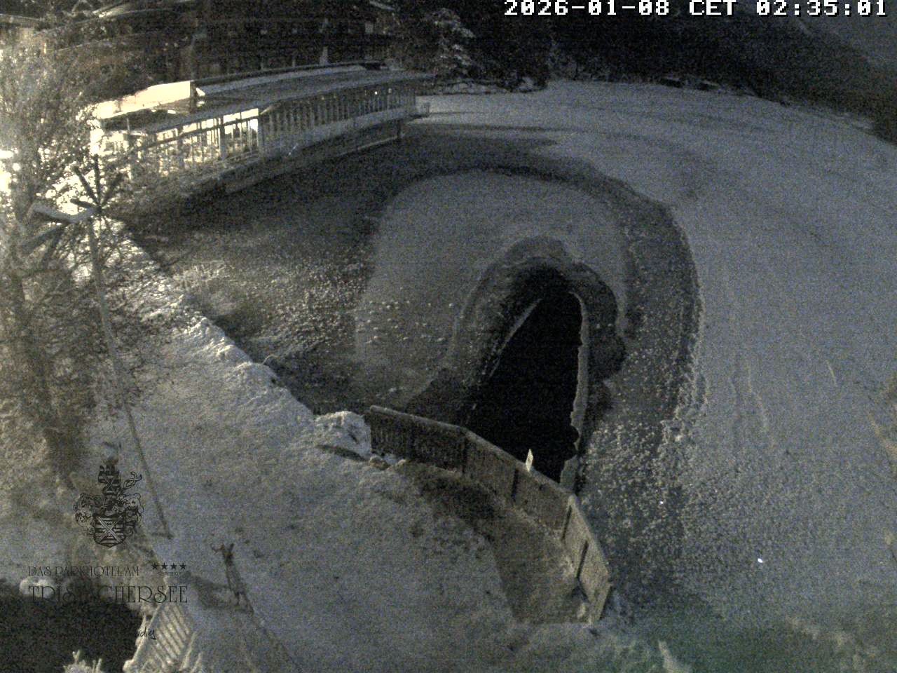 Archiv Foto Webcam Blick über den Tristachersee