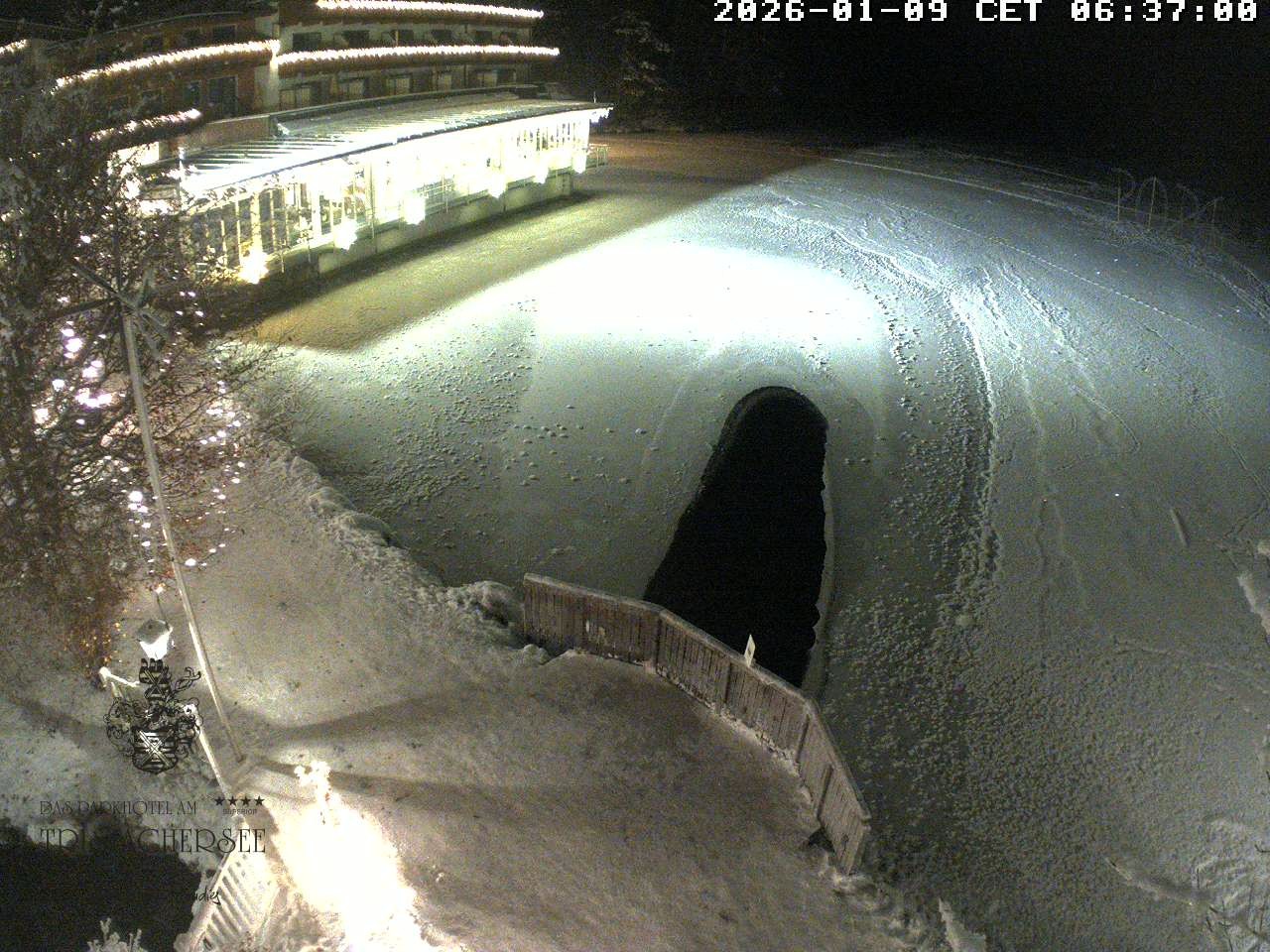 Archiv Foto Webcam Blick über den Tristachersee