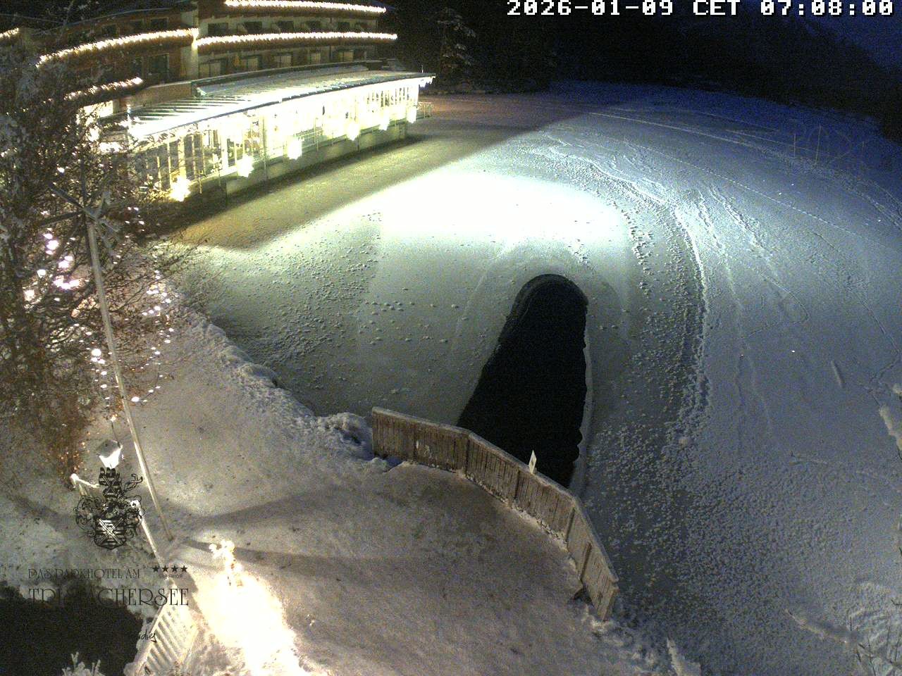 Archiv Foto Webcam Blick über den Tristachersee