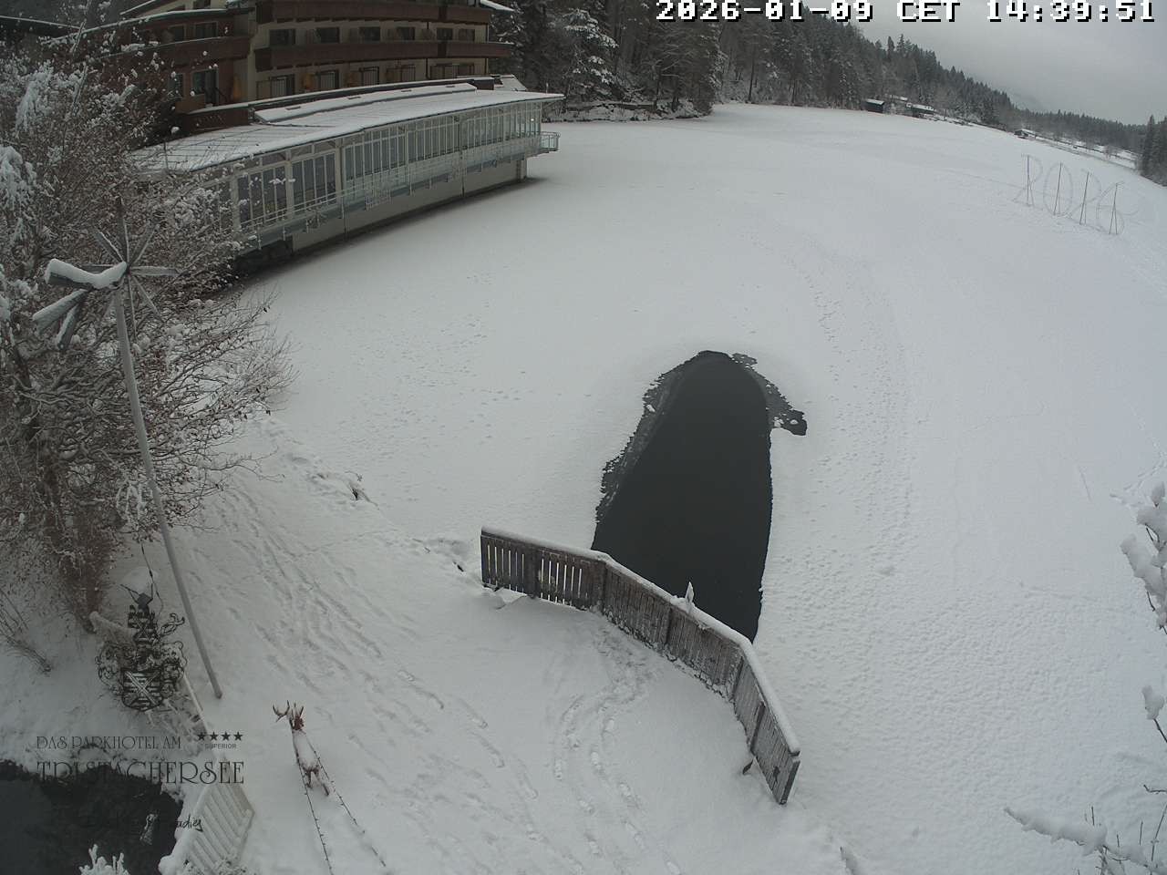 Archiv Foto Webcam Blick über den Tristachersee