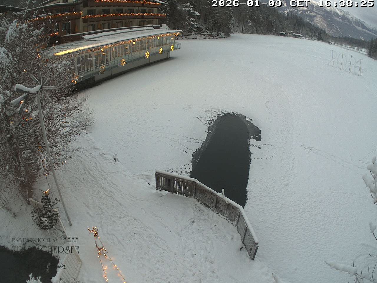 Archiv Foto Webcam Blick über den Tristachersee