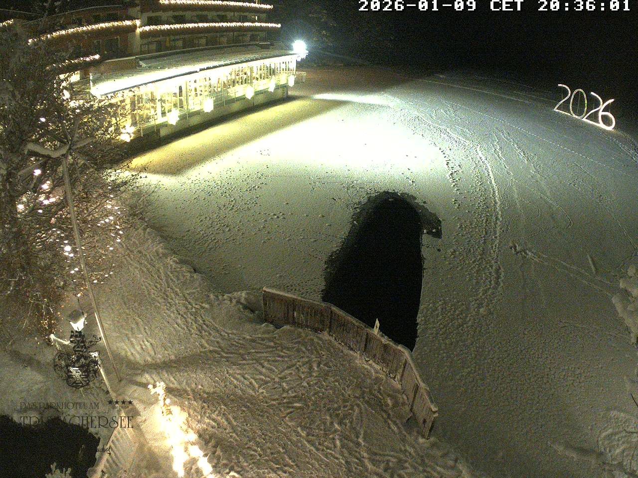 Archiv Foto Webcam Blick über den Tristachersee